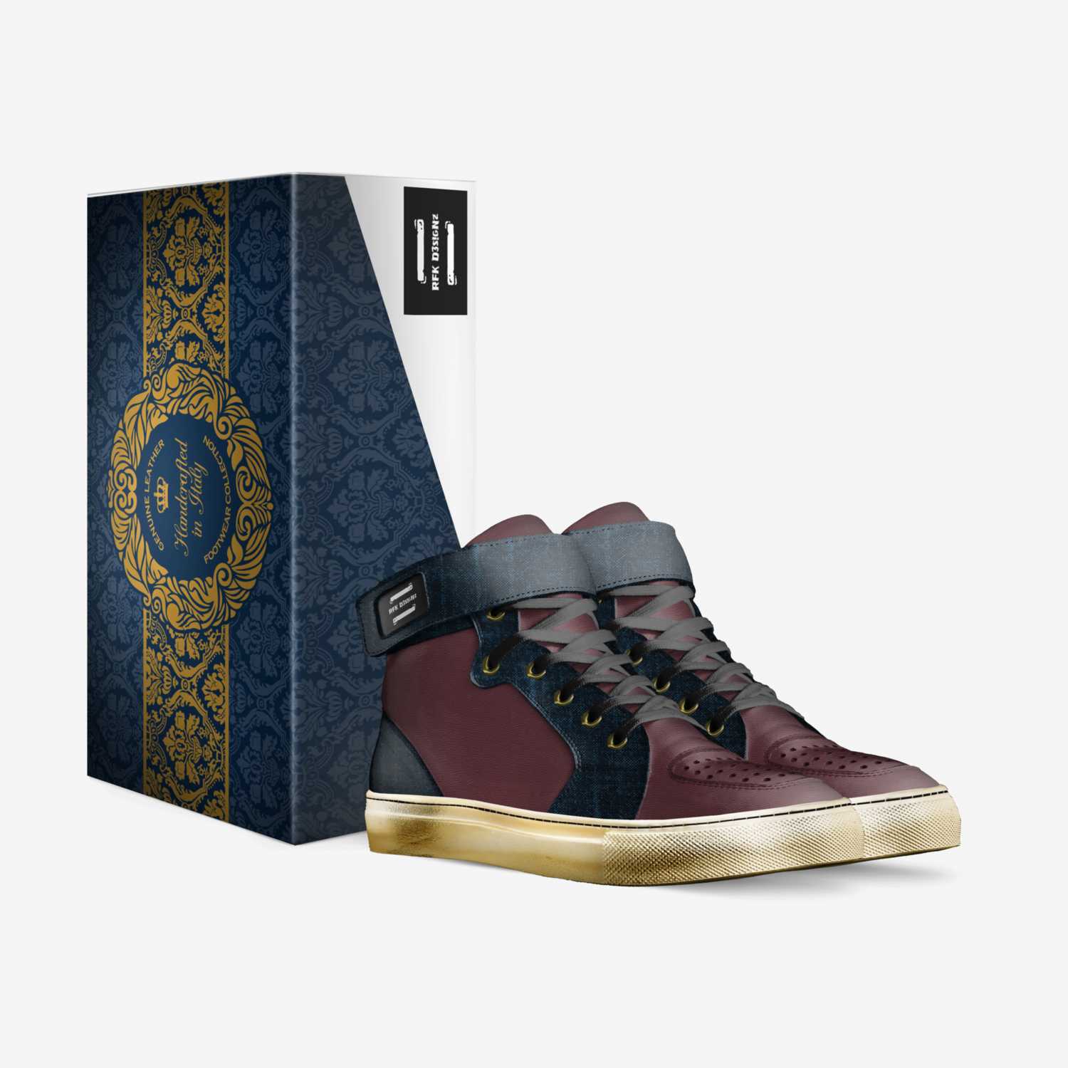 RFK D3s!gNz custom made in Italy shoes by Rudanie Kunst | Box view