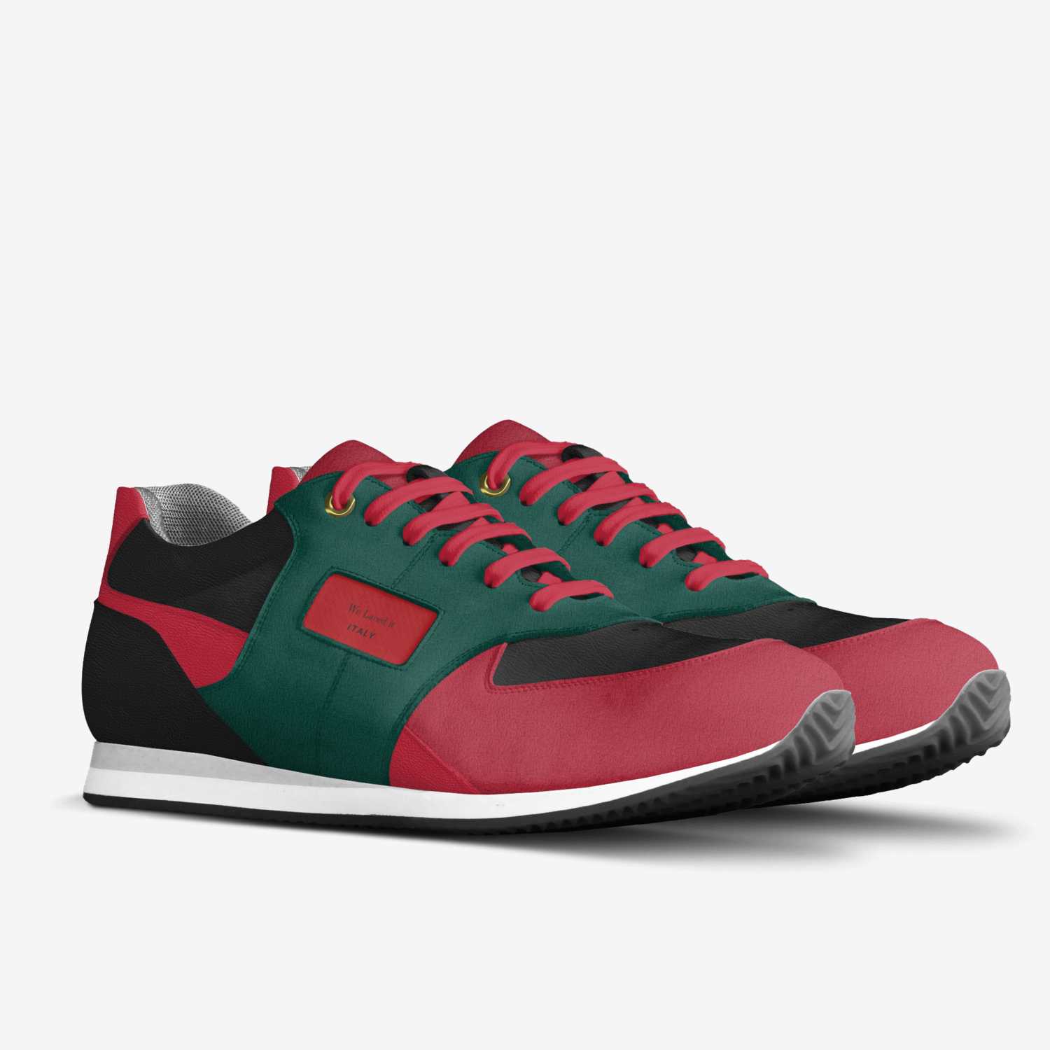 We Laced it custom made in Italy shoes by Milieck Goldsborough | Double view