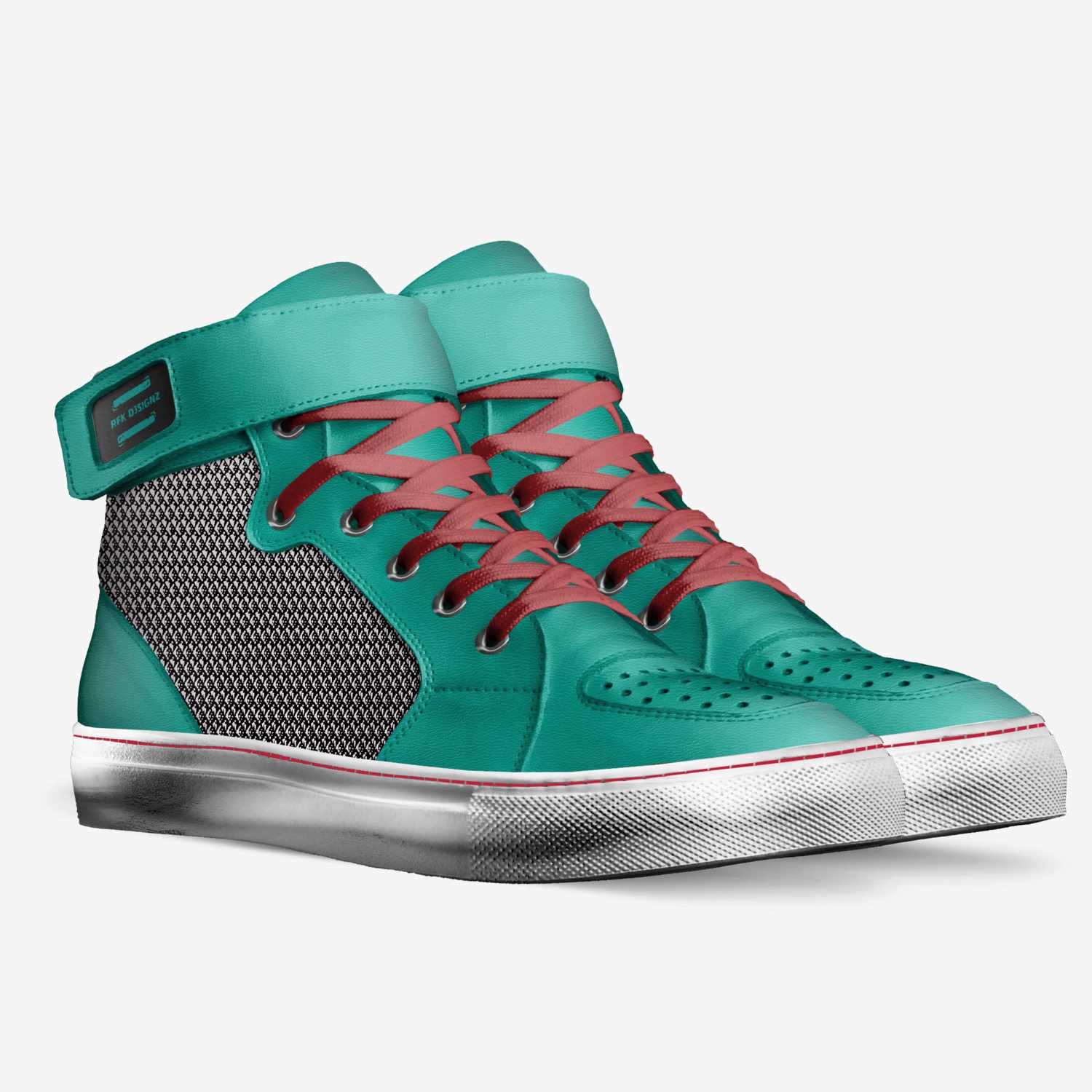 RFK D3S!GNZ custom made in Italy shoes by Rudanie Kunst | Double view