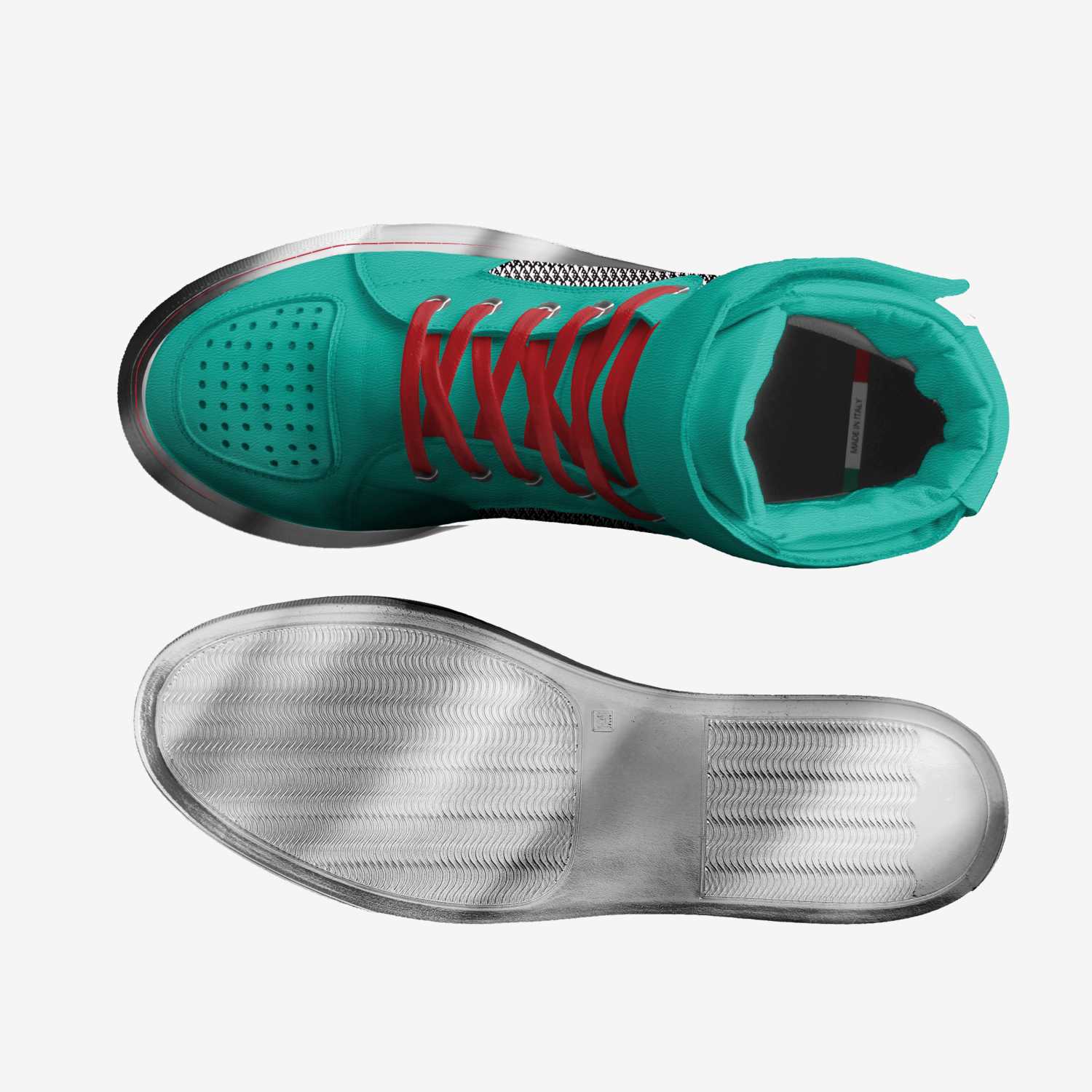  RFK D3S!GNZ custom made in Italy shoes by Rudanie Kunst | Top view