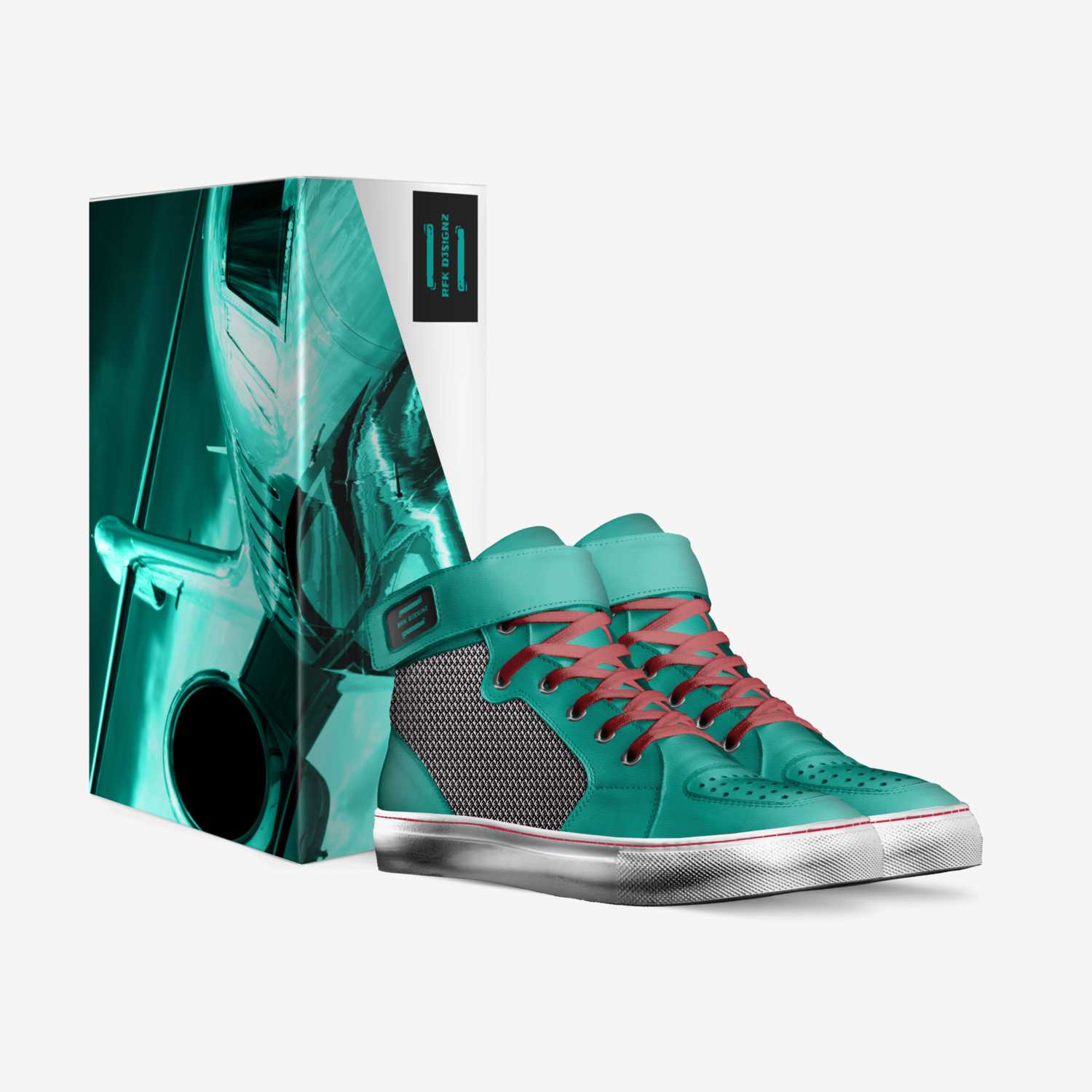  RFK D3S!GNZ custom made in Italy shoes by Rudanie Kunst | Box view