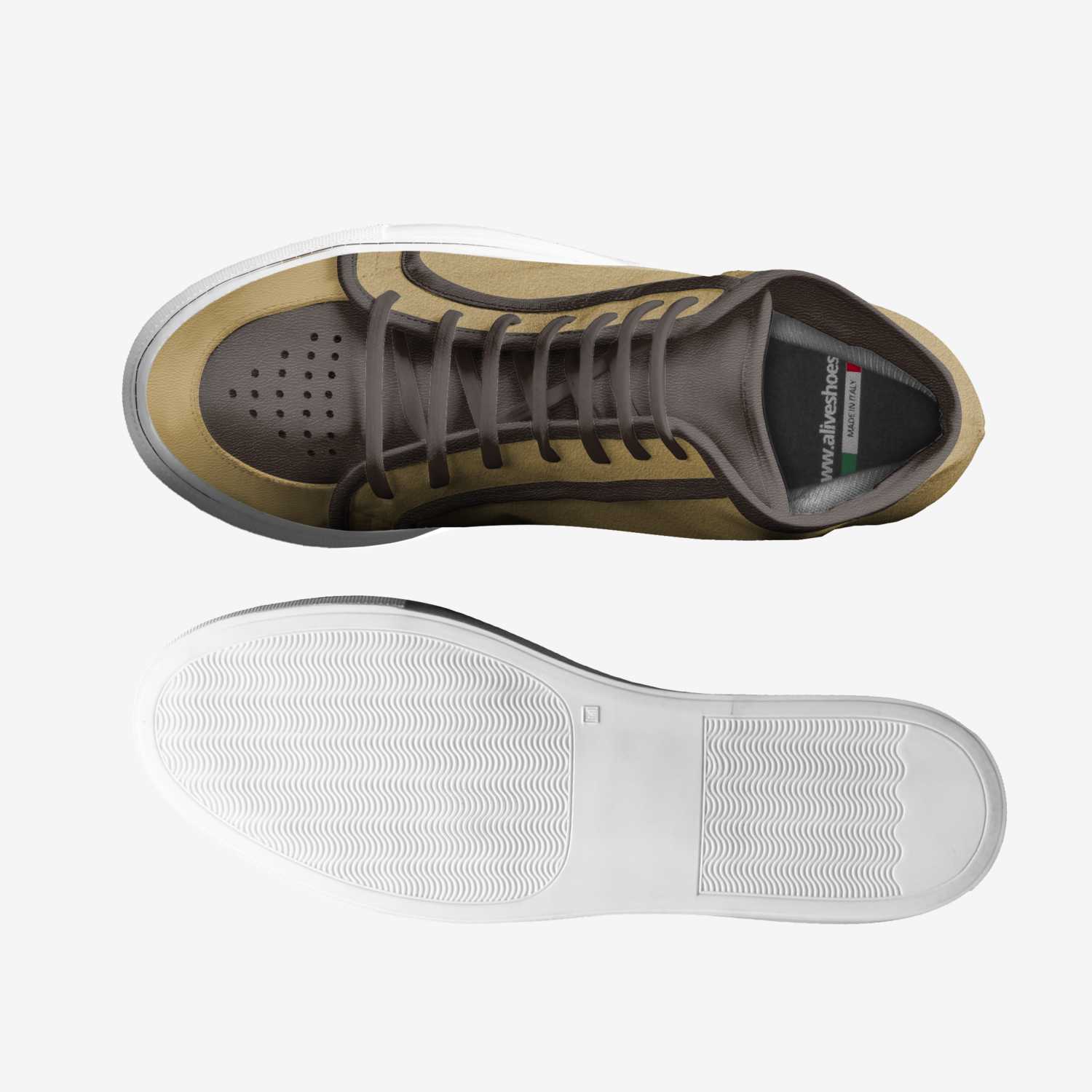 RL custom made in Italy shoes by Agency Aliveshoes | Top view