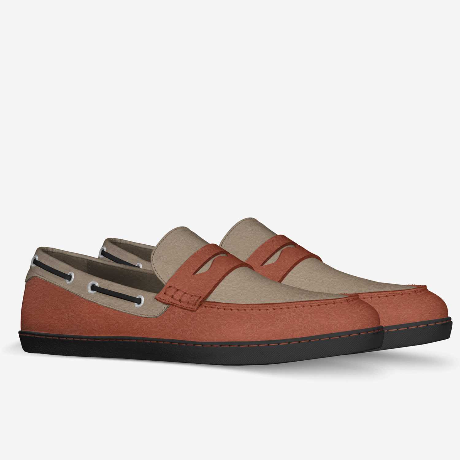 Smoove custom made in Italy shoes by Theodora Howard | Double view