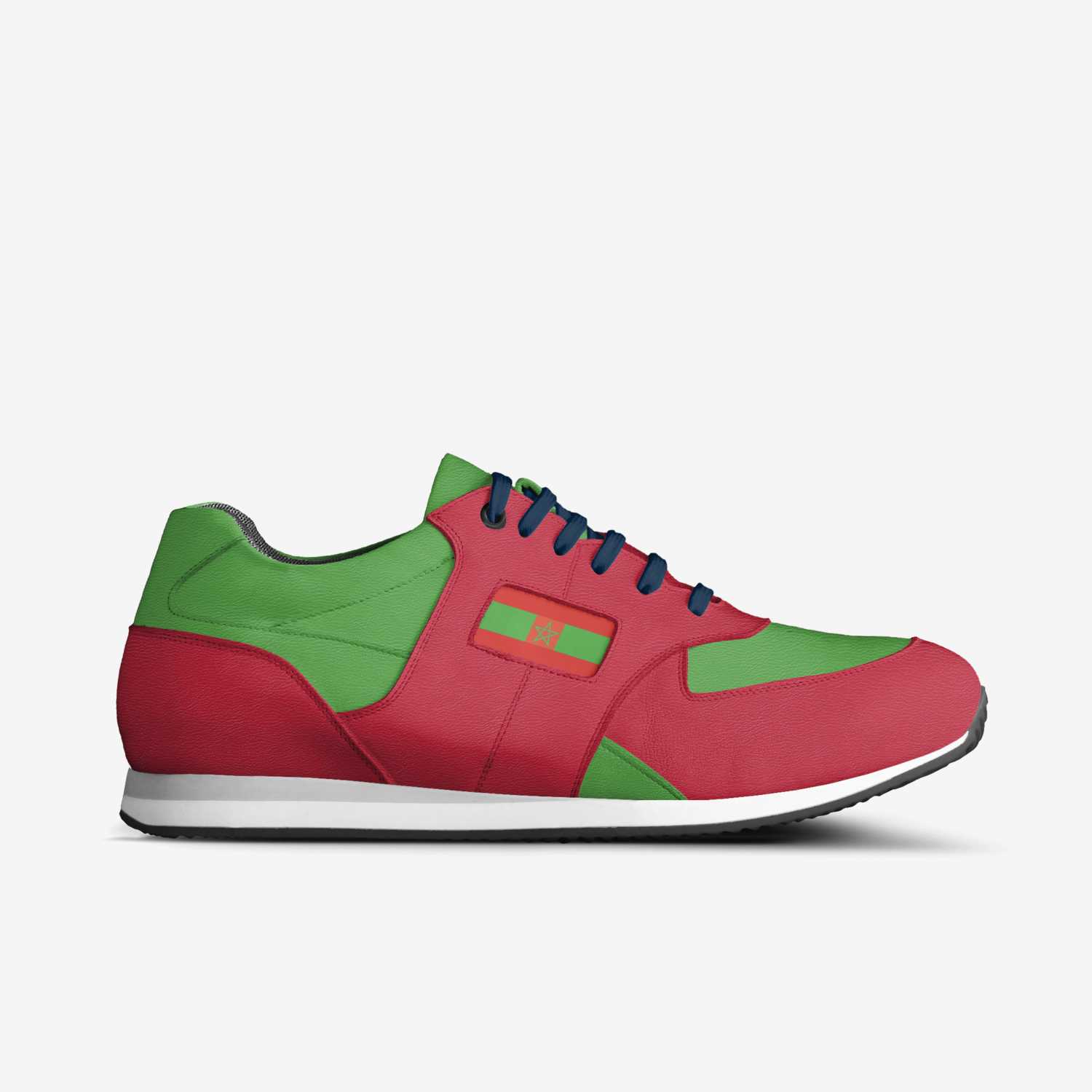 Moab custom made in Italy shoes by Nasir Ma'At-el | Side view