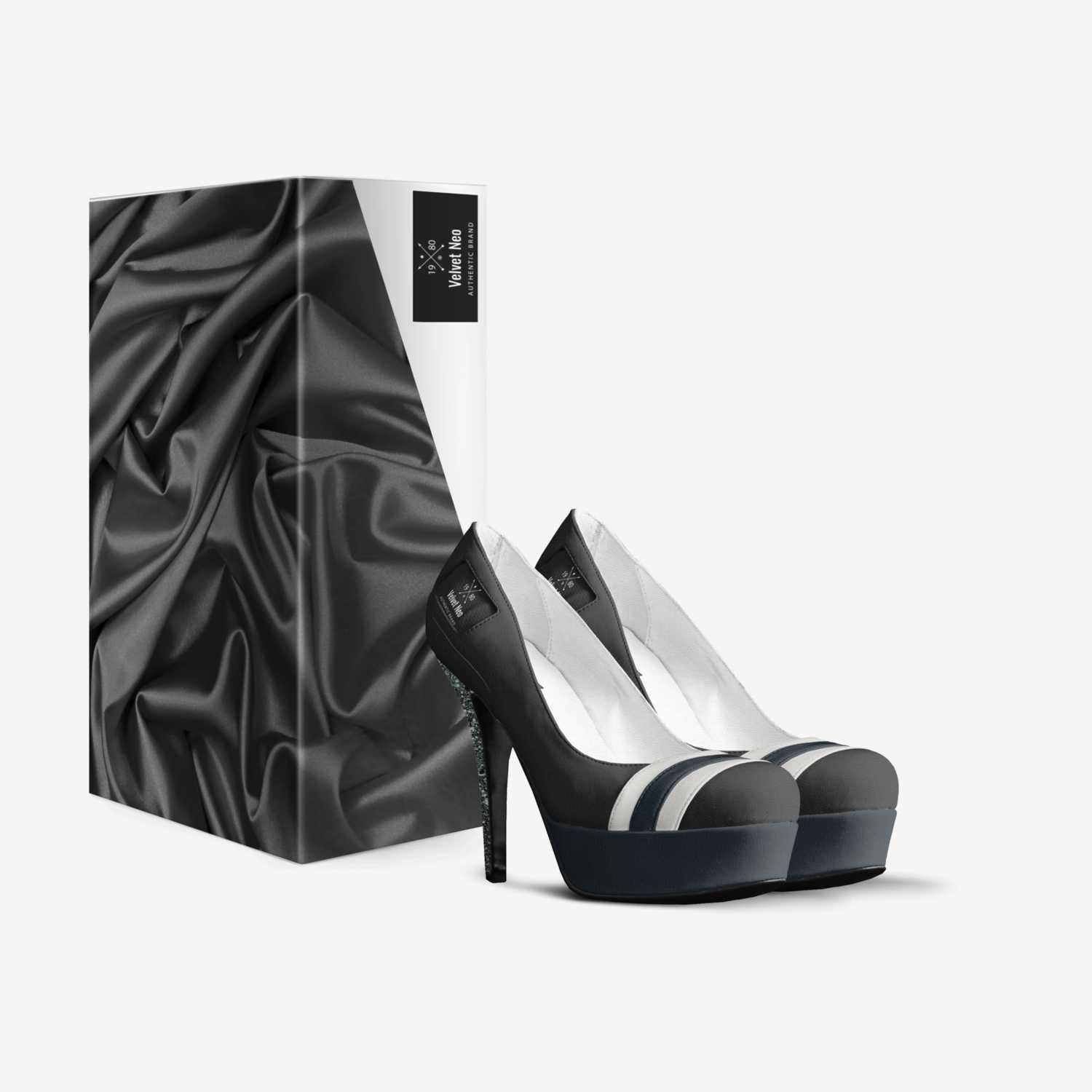 Velvet Neo custom made in Italy shoes by Shantae Esannason | Box view