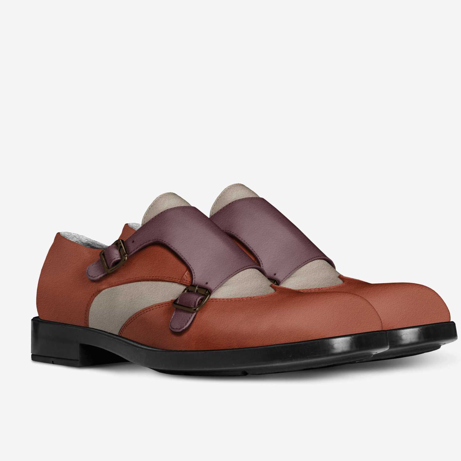 Howards custom made in Italy shoes by Theodora Howard | Double view