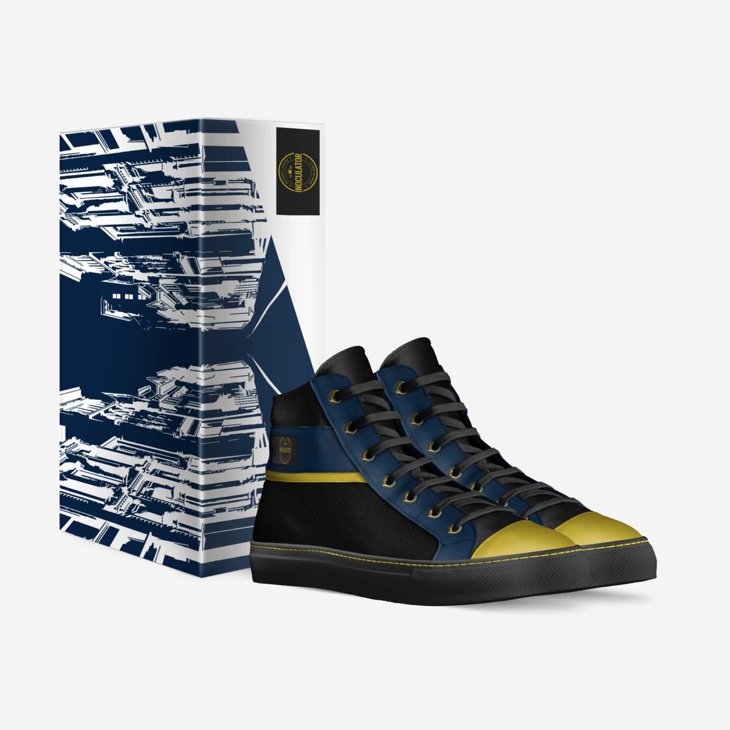 Inoculator  custom made in Italy shoes by Elijah Martinez | Box view