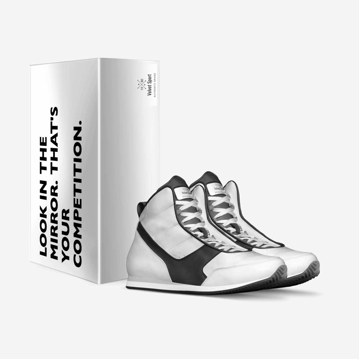 Velvet Sport custom made in Italy shoes by Shantae Esannason | Box view