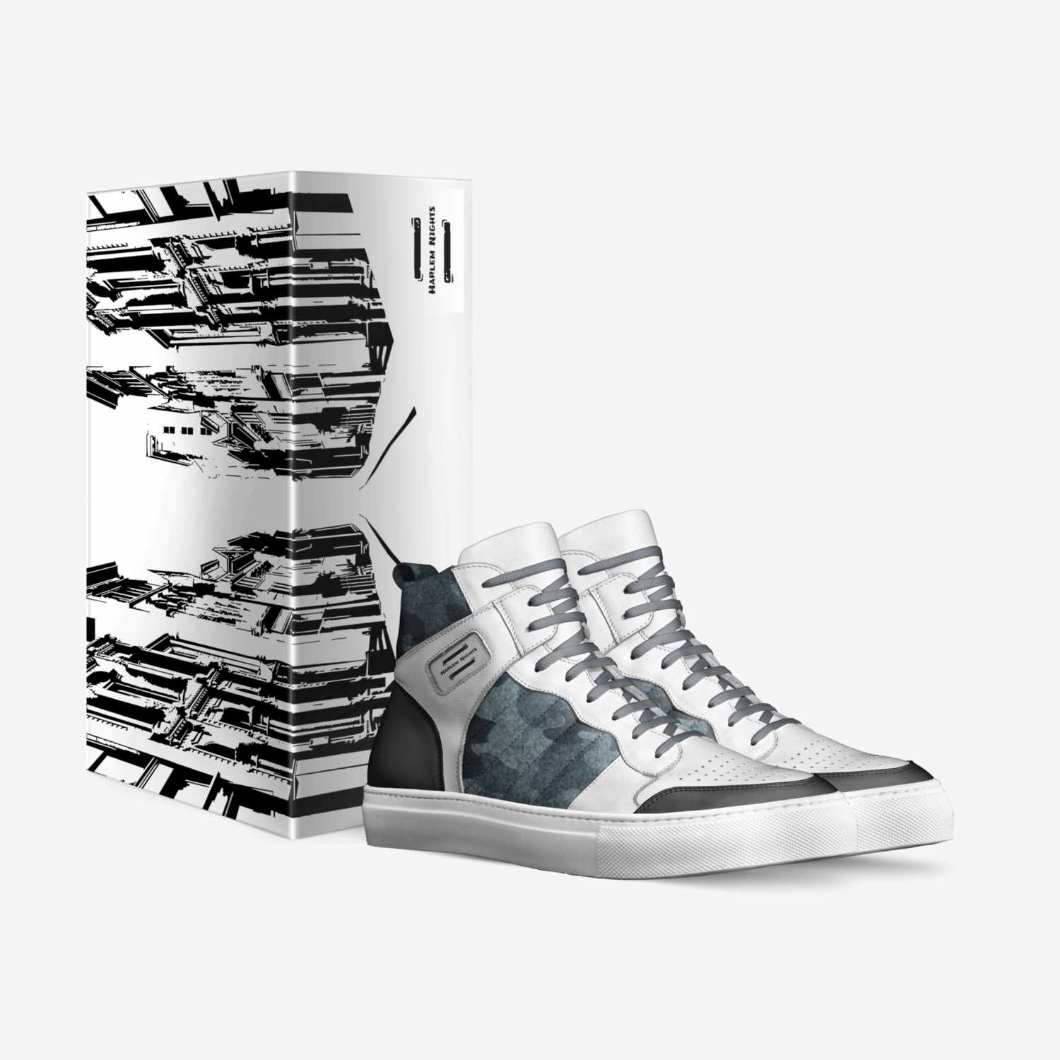 Harlem Nights custom made in Italy shoes by Michael Vallillo | Box view