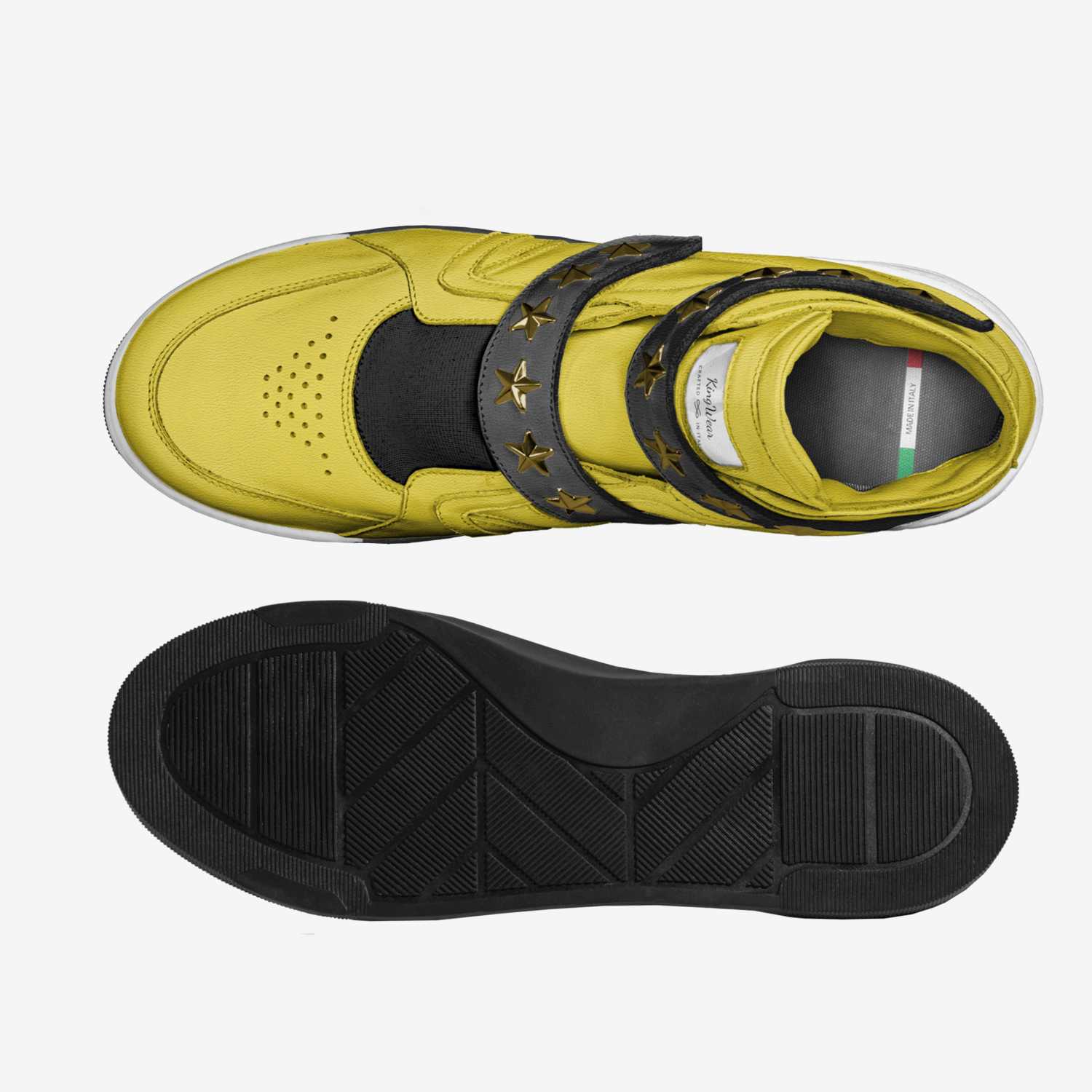 KingWear custom made in Italy shoes by Aframayel Martinez | Top view