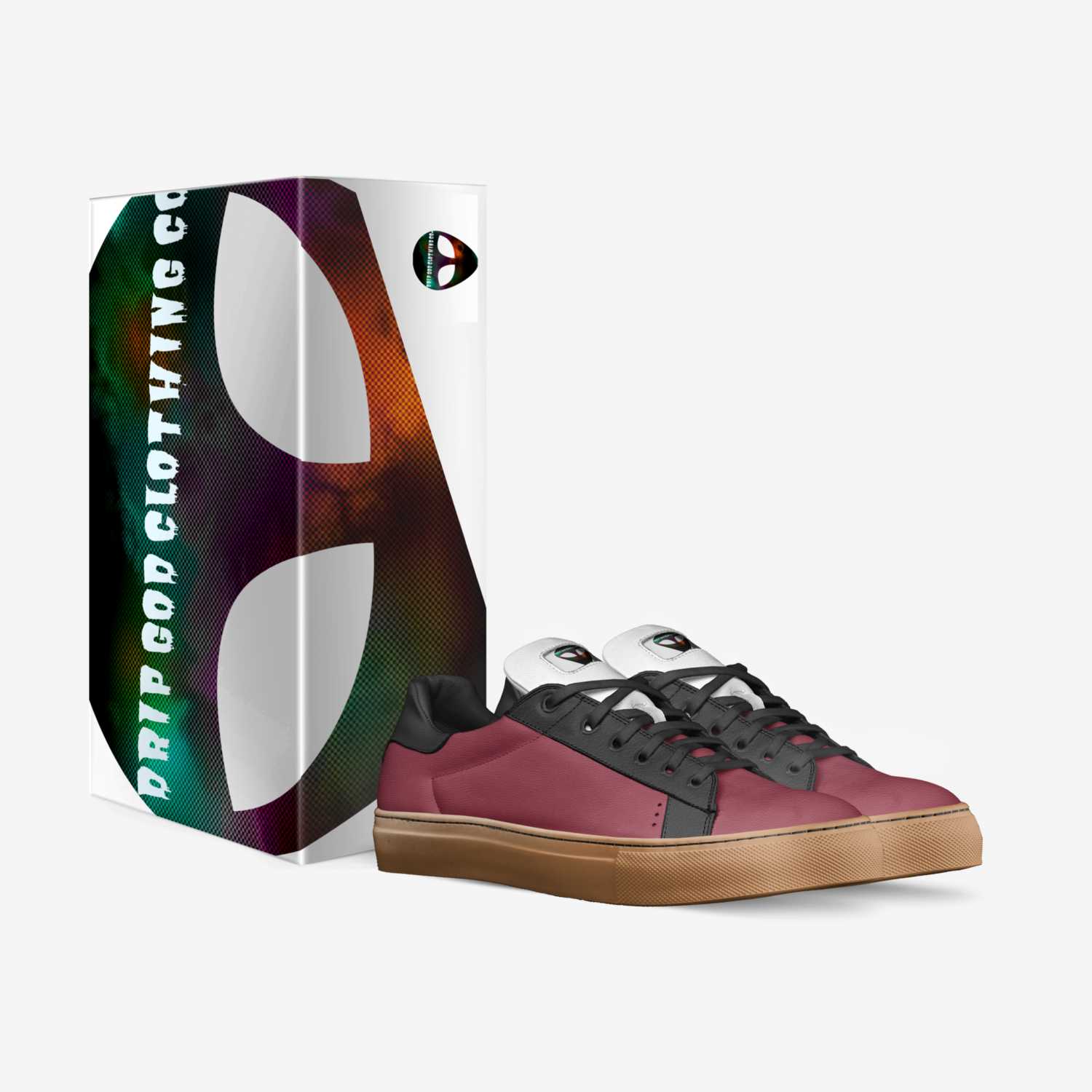 Drip Gods custom made in Italy shoes by Andrew Mcguire | Box view