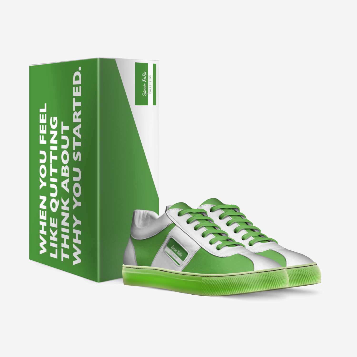 RairBreedzO RocOut custom made in Italy shoes by Drago Ga'Binetto | Box view