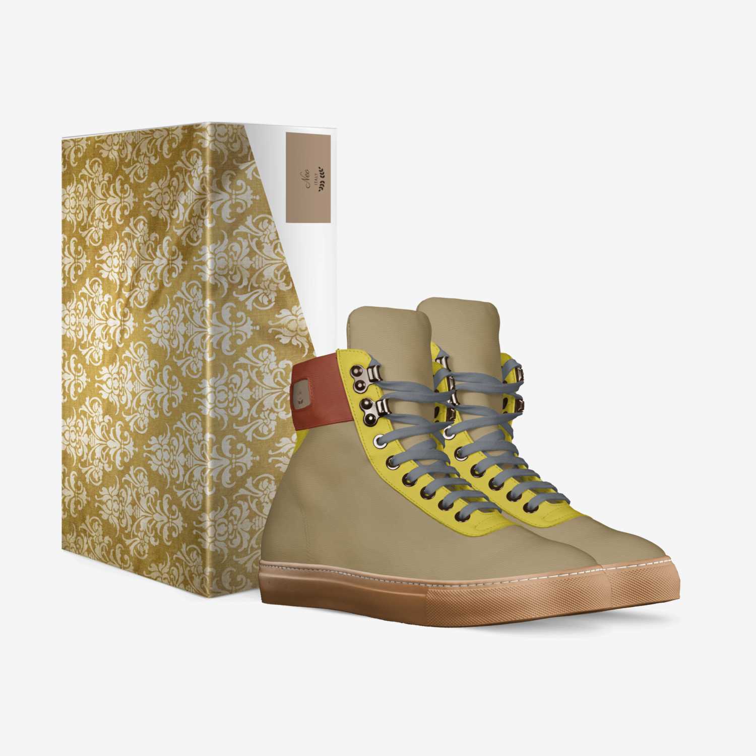 Neo custom made in Italy shoes by Donald Jones | Box view