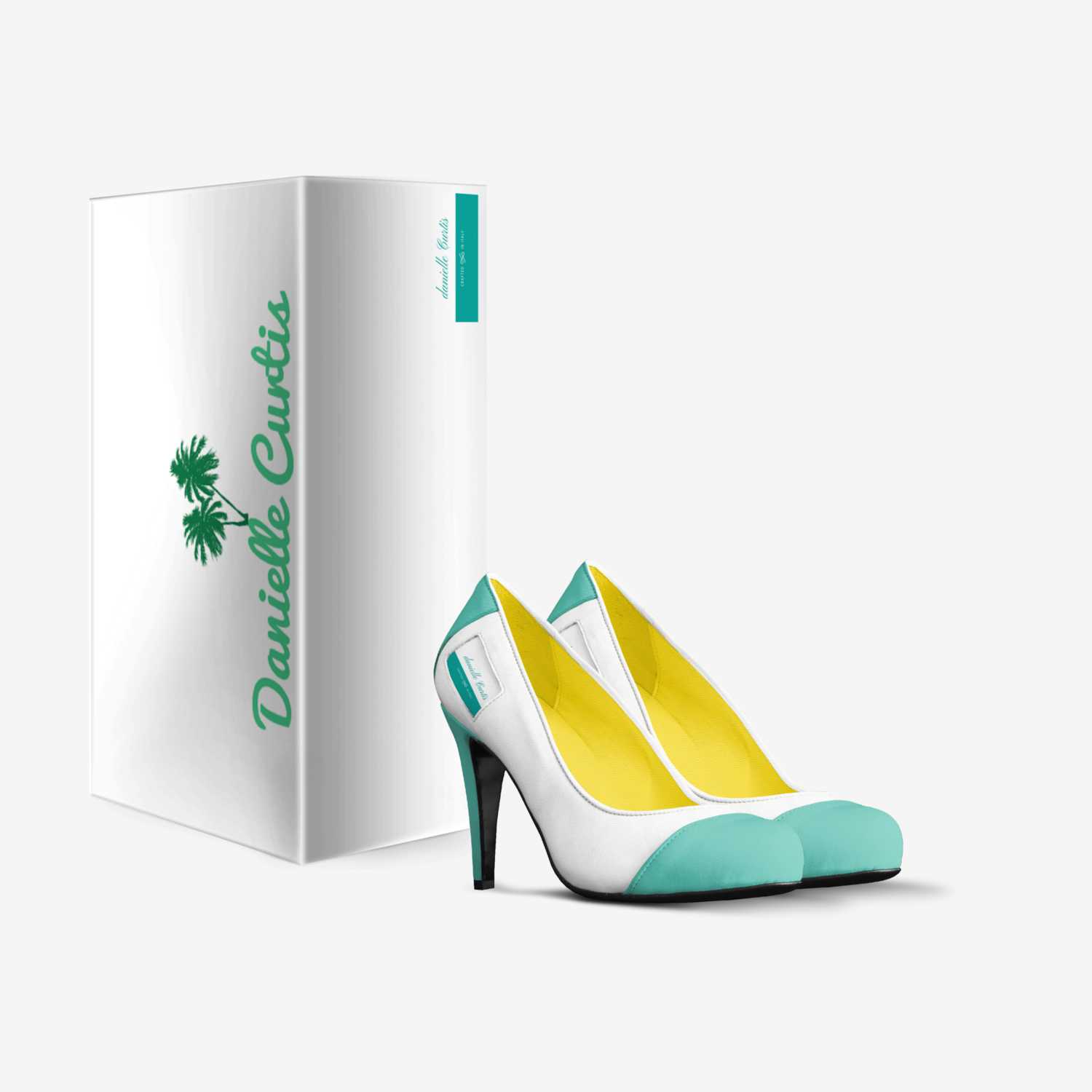Danielle Curtis custom made in Italy shoes by Tai Harris | Box view