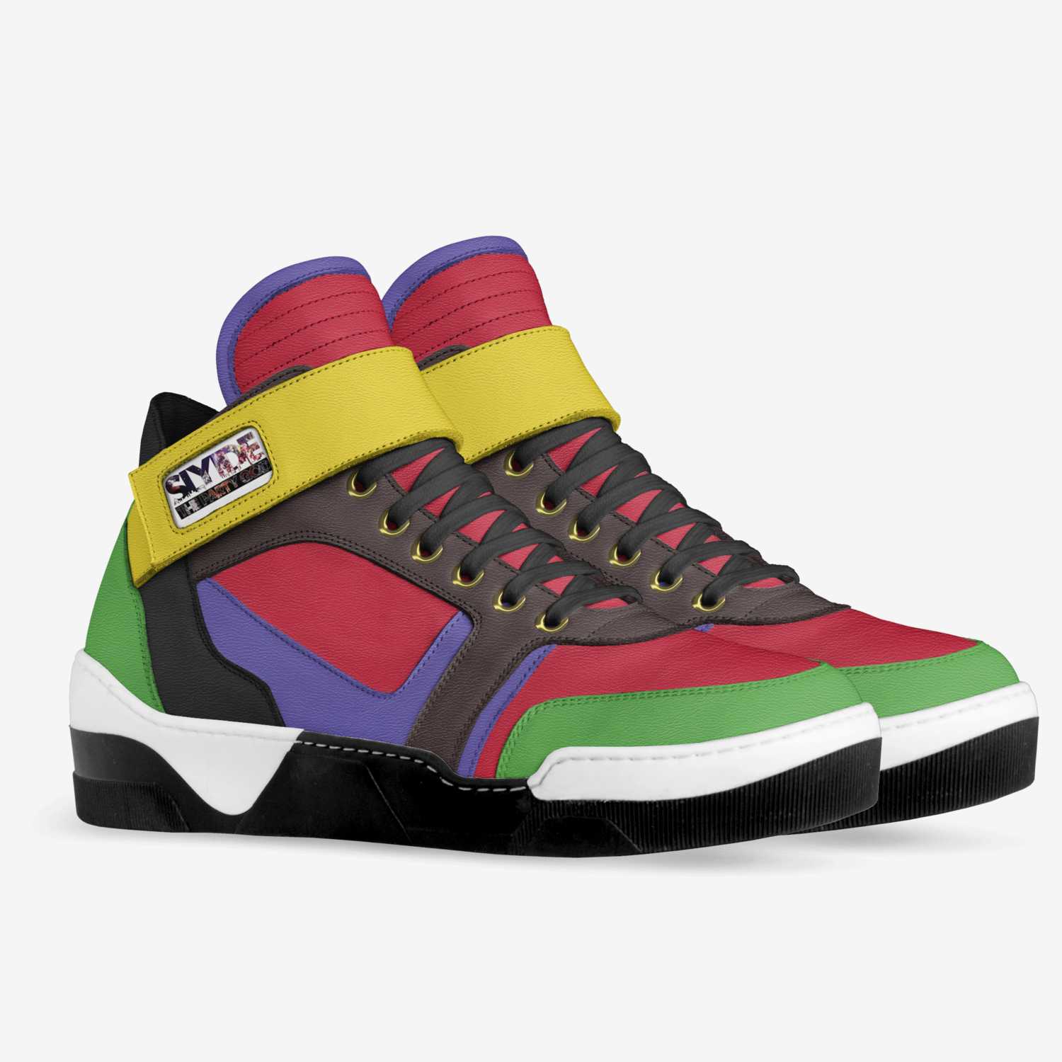 Slyides custom made in Italy shoes by Stephen Wood | Double view