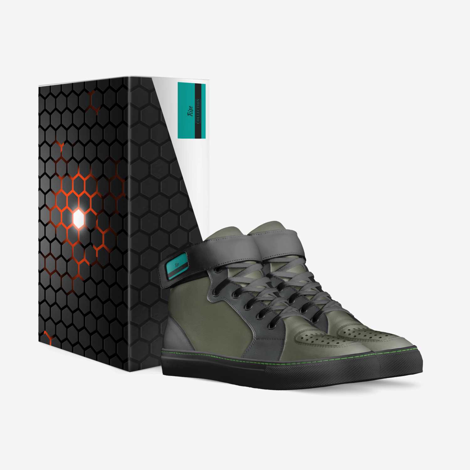 Rise  custom made in Italy shoes by Omanzu Zubia | Box view