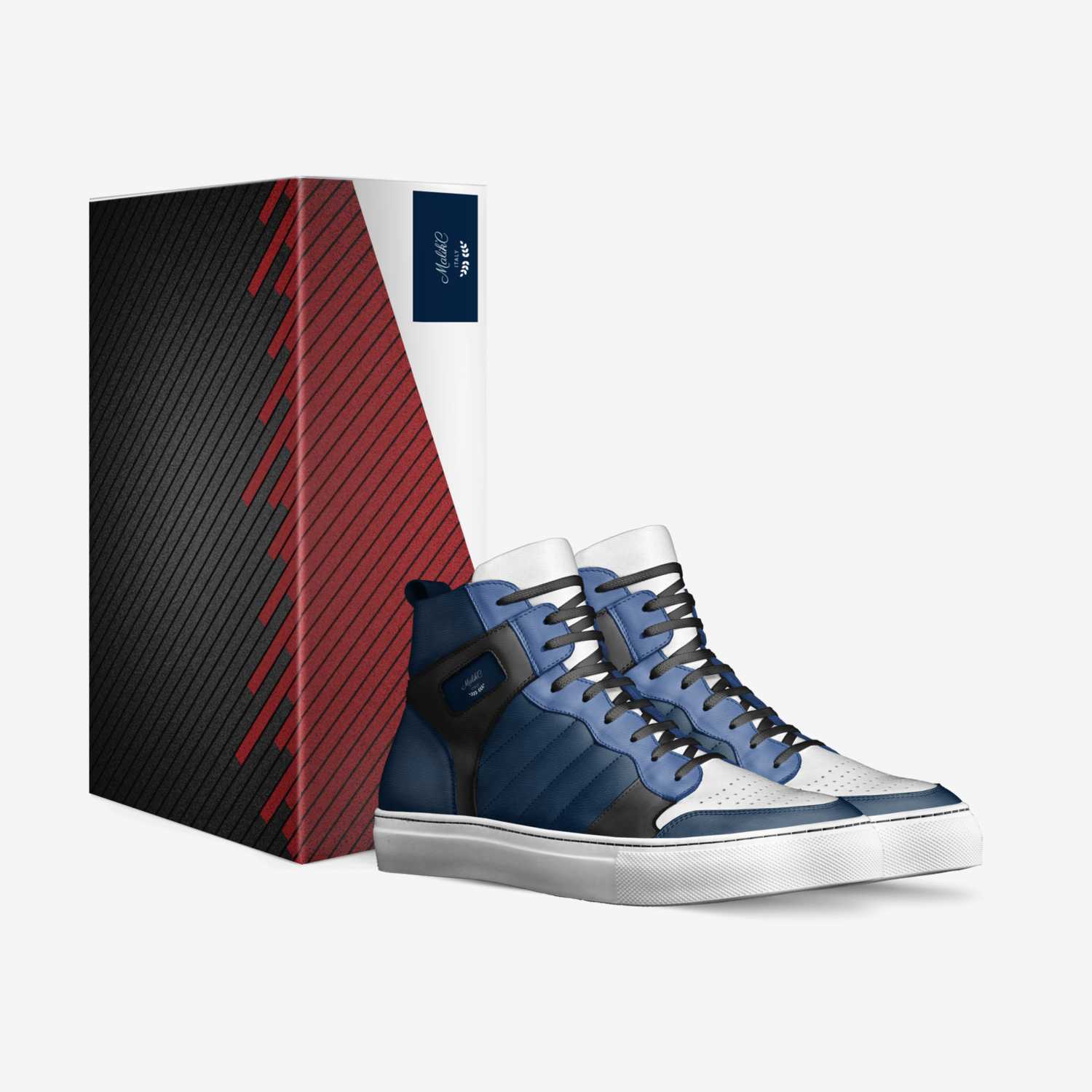 Malik'C custom made in Italy shoes by Malik Charles | Box view