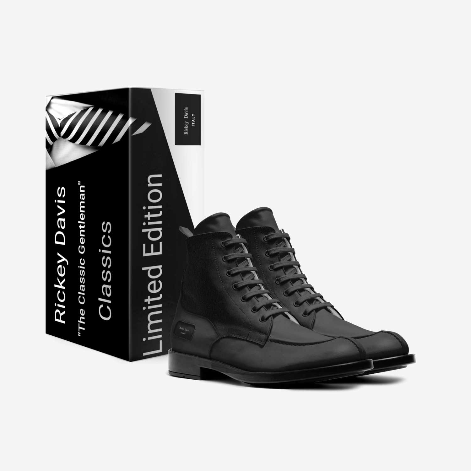 Rickey  Davis  custom made in Italy shoes by Rickey Davis | Box view