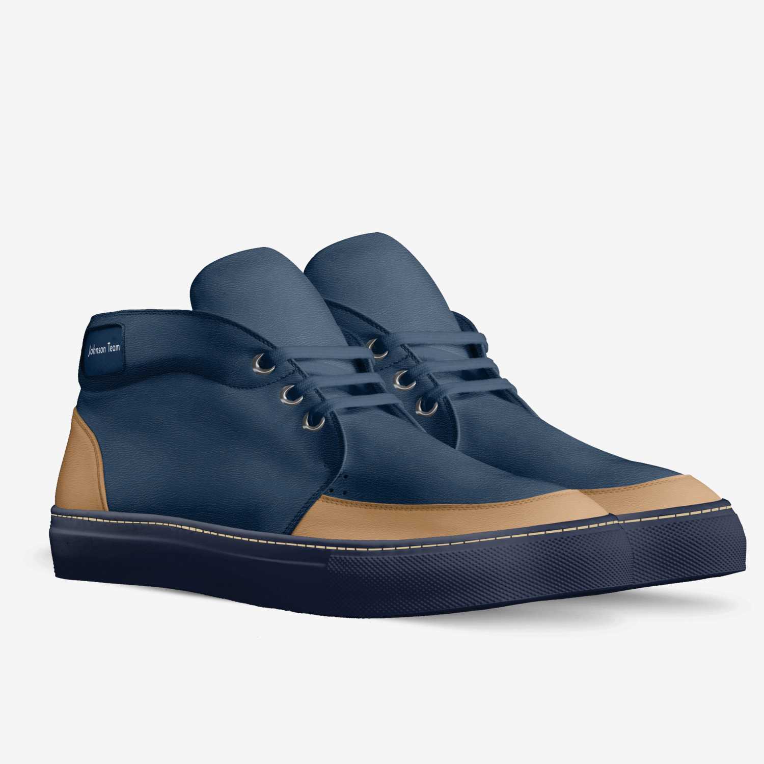 Johnson Team custom made in Italy shoes by Ja'van Johnson | Double view