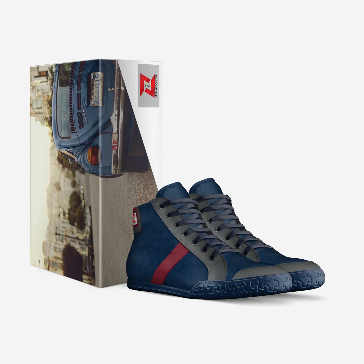 NZURI VIATU custom made in Italy shoes by Travis Cyntell | Box view