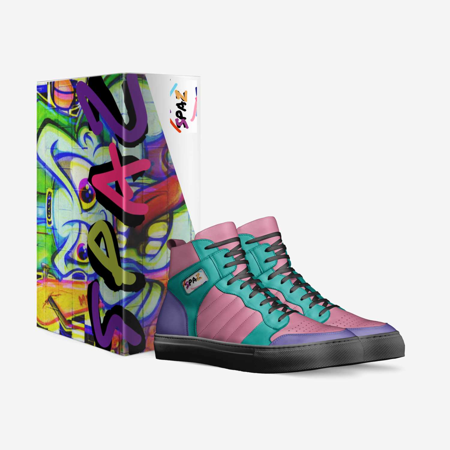 Spaz custom made in Italy shoes by Konekca Woods | Box view