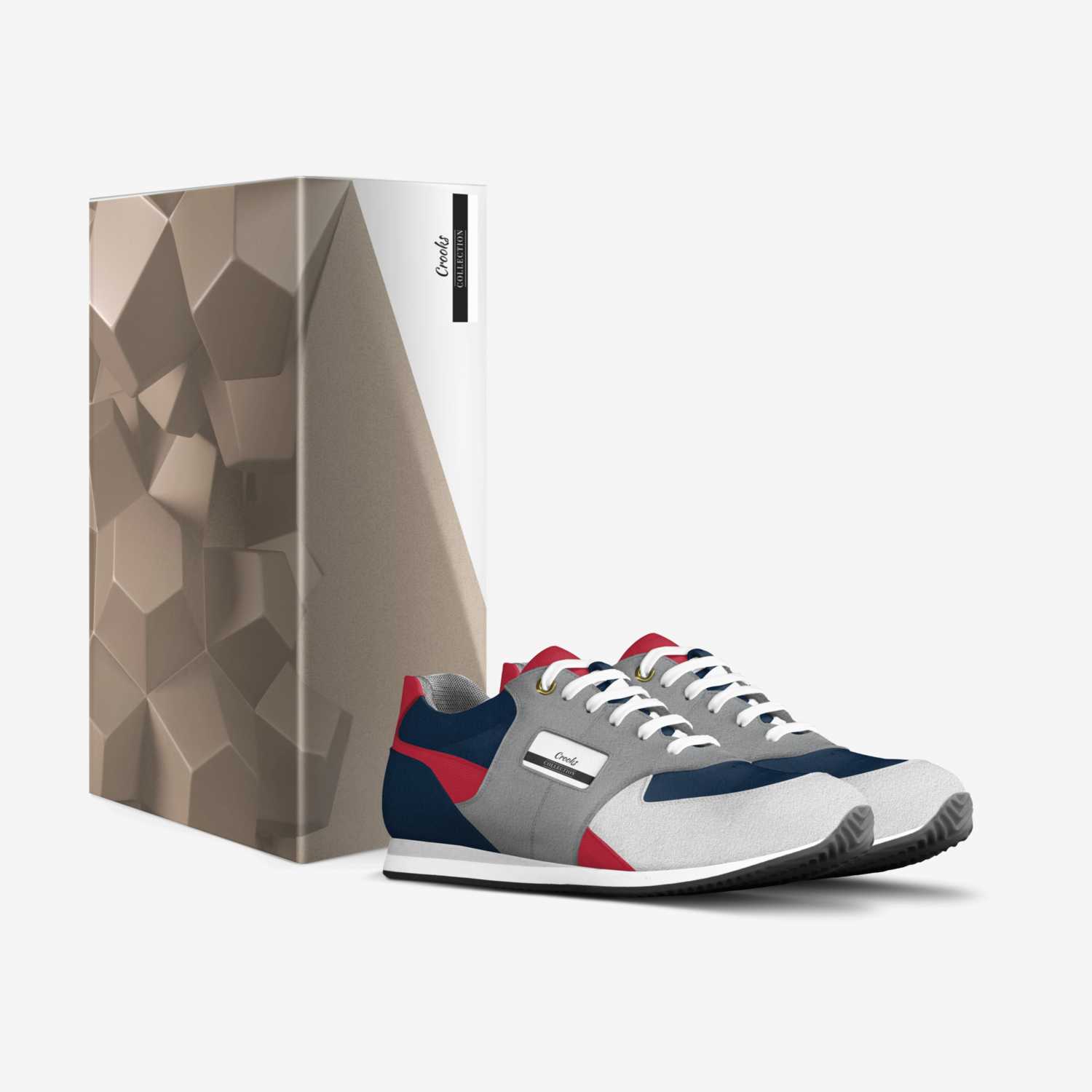 Crooks custom made in Italy shoes by Daarimis Mathis | Box view