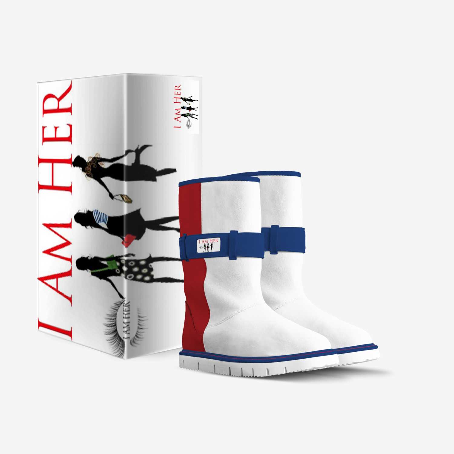 I am HER custom made in Italy shoes by Cenequa Nikkole Gaston | Box view