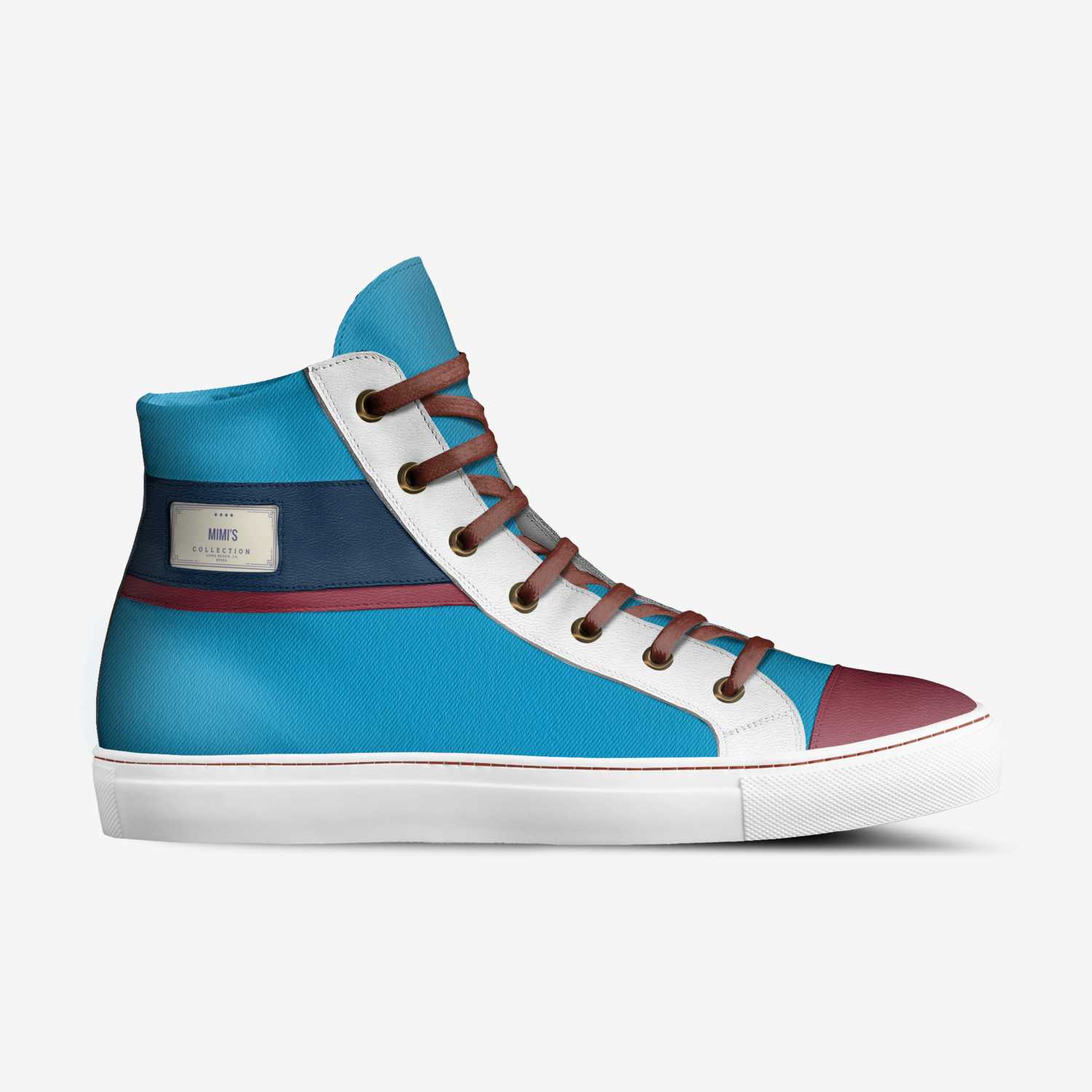 Mimi's custom made in Italy shoes by Cyleena Iverson | Side view