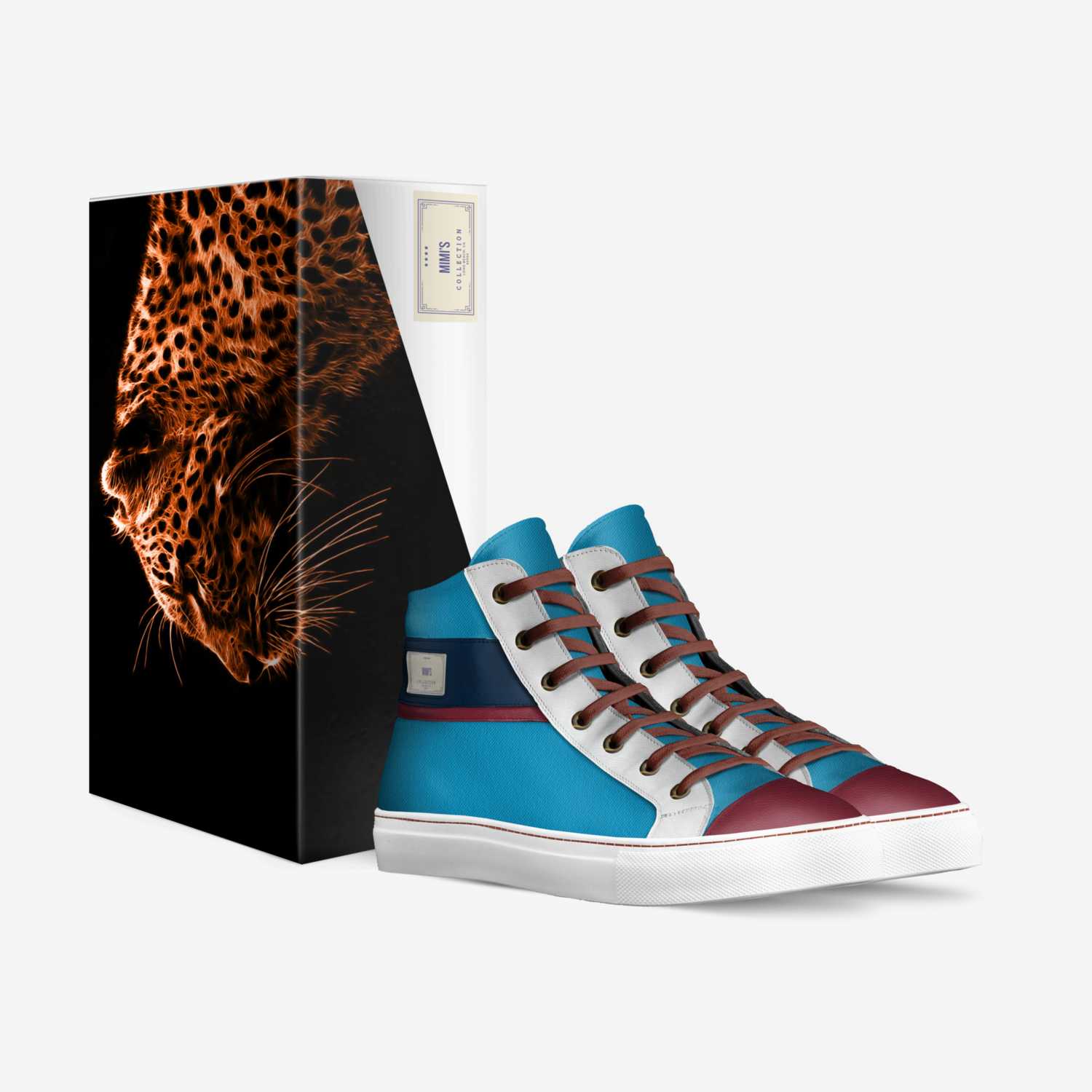 Mimi's custom made in Italy shoes by Cyleena Iverson | Box view