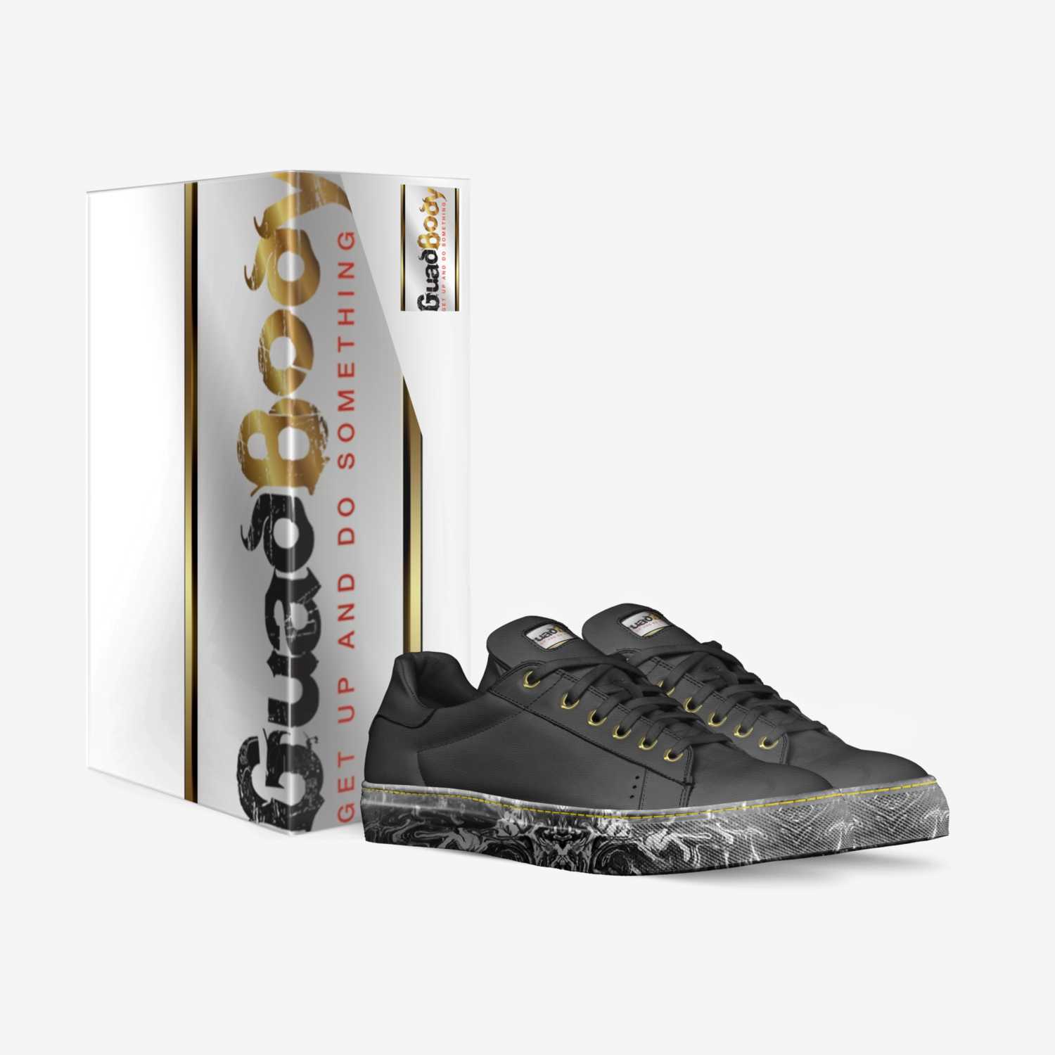 Guadbody custom made in Italy shoes by Ian King | Box view