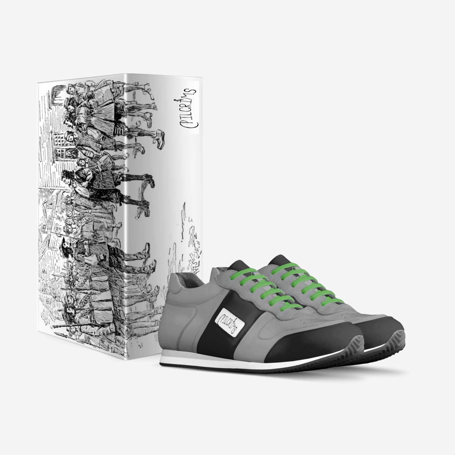 PILGRIM custom made in Italy shoes by Dwight Mitchell | Box view
