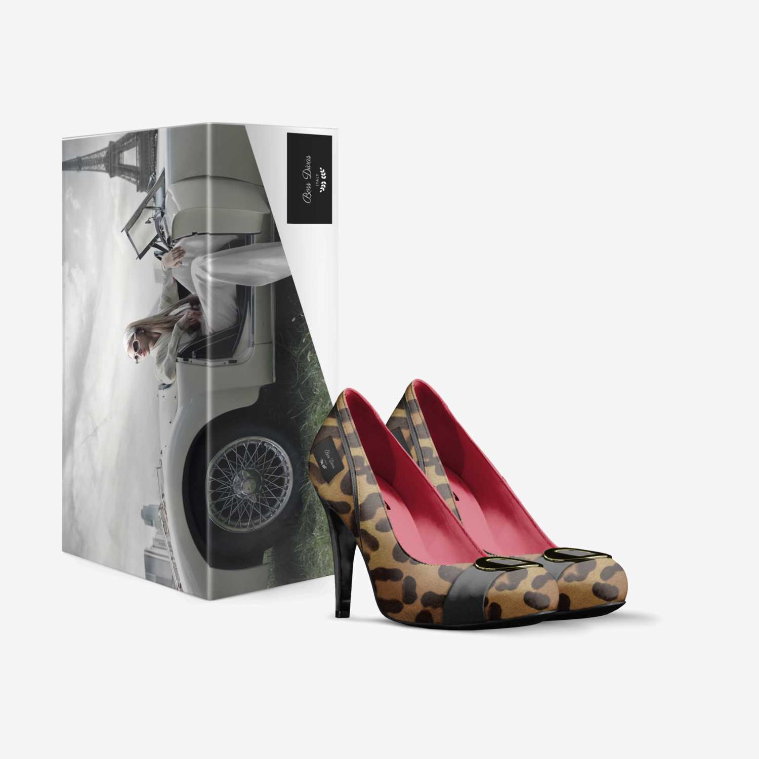 Boss Divas custom made in Italy shoes by Leesa Robinson | Box view
