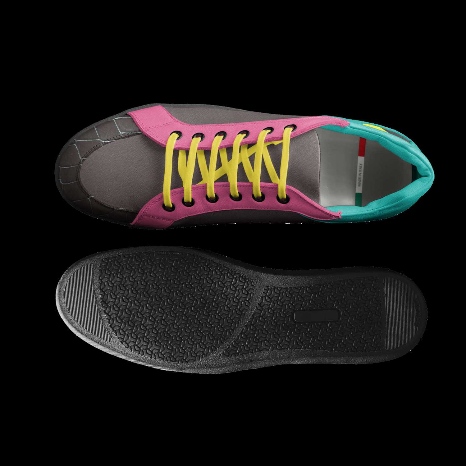 Portal Ink A Custom Shoe concept by Samuel Wilson lassalle