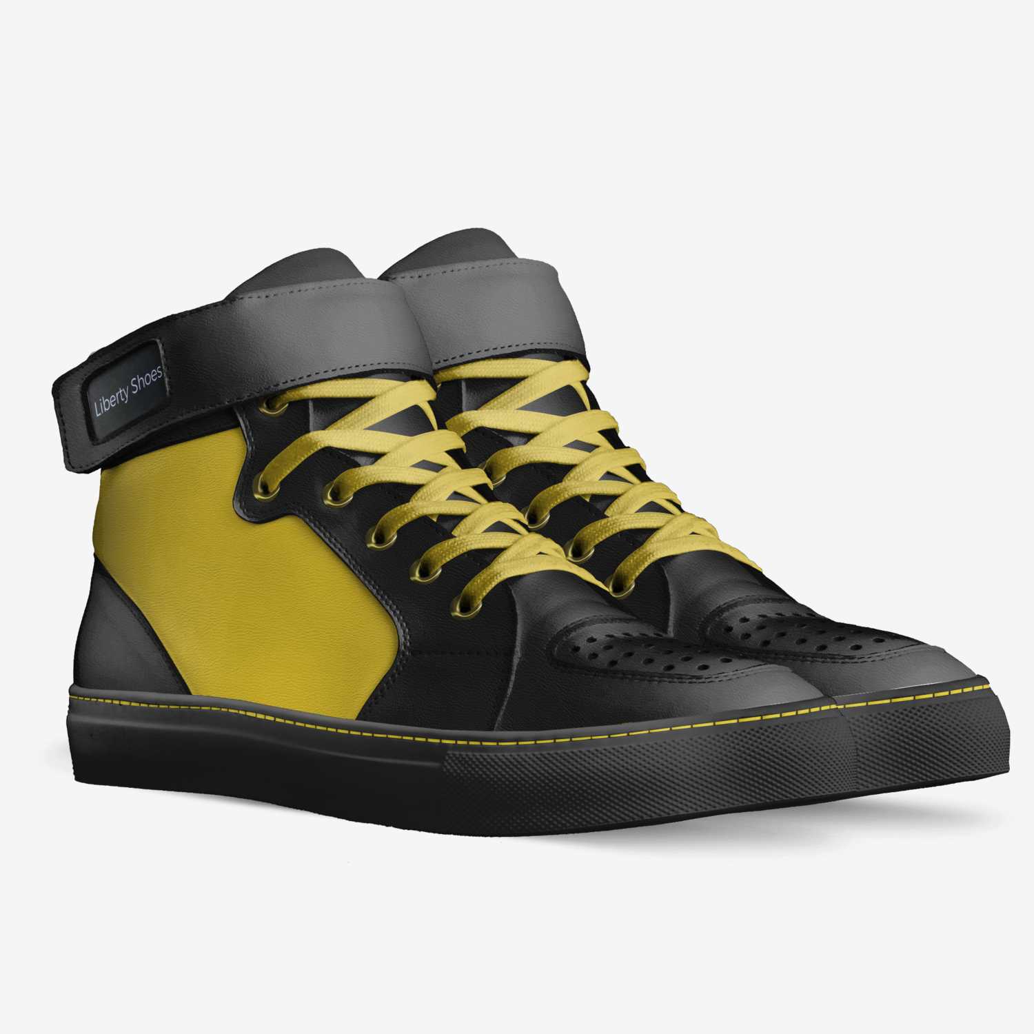 Liberty Shoes custom made in Italy shoes by Joshua Smith | Double view