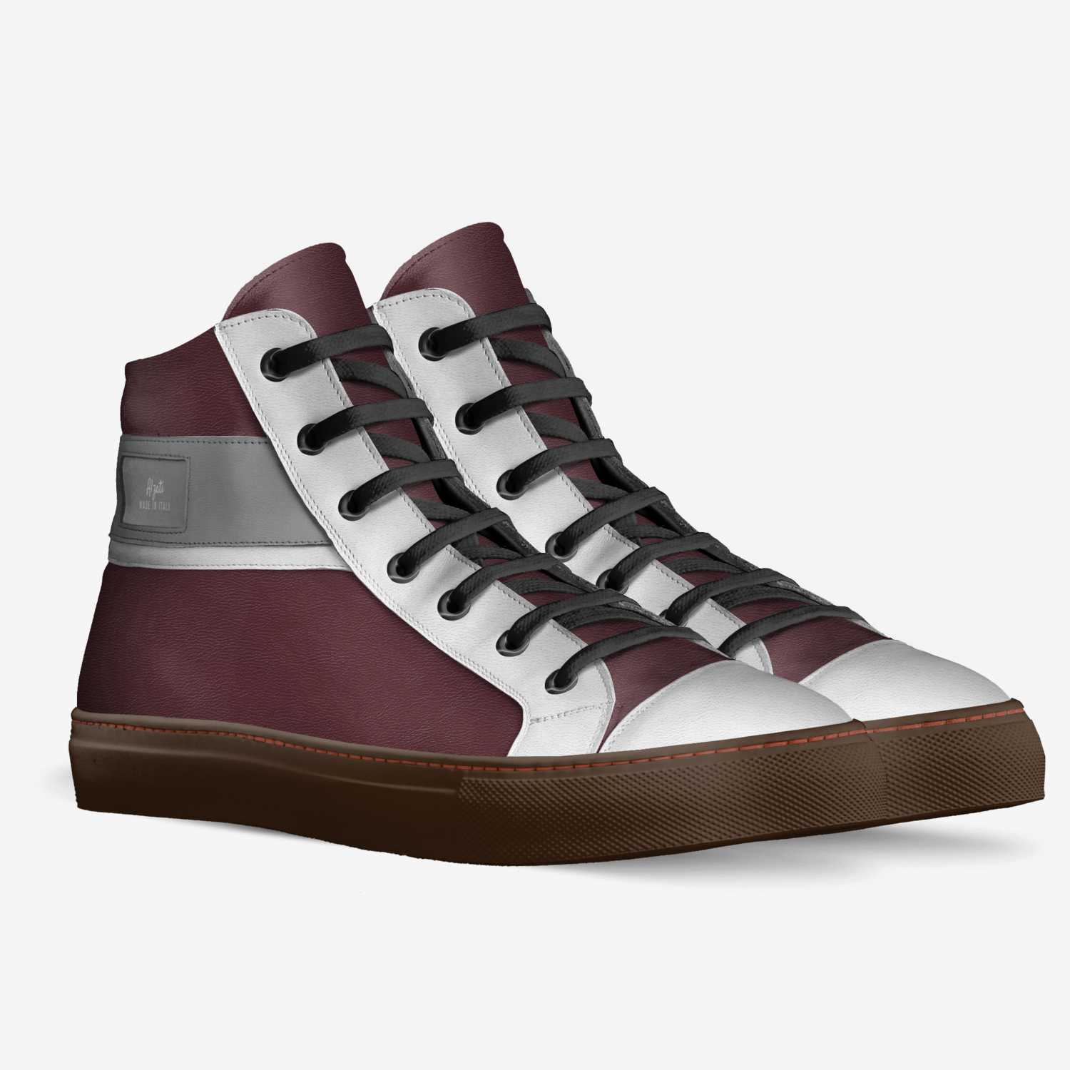 Alzati custom made in Italy shoes by Mycahasiah Carter | Double view