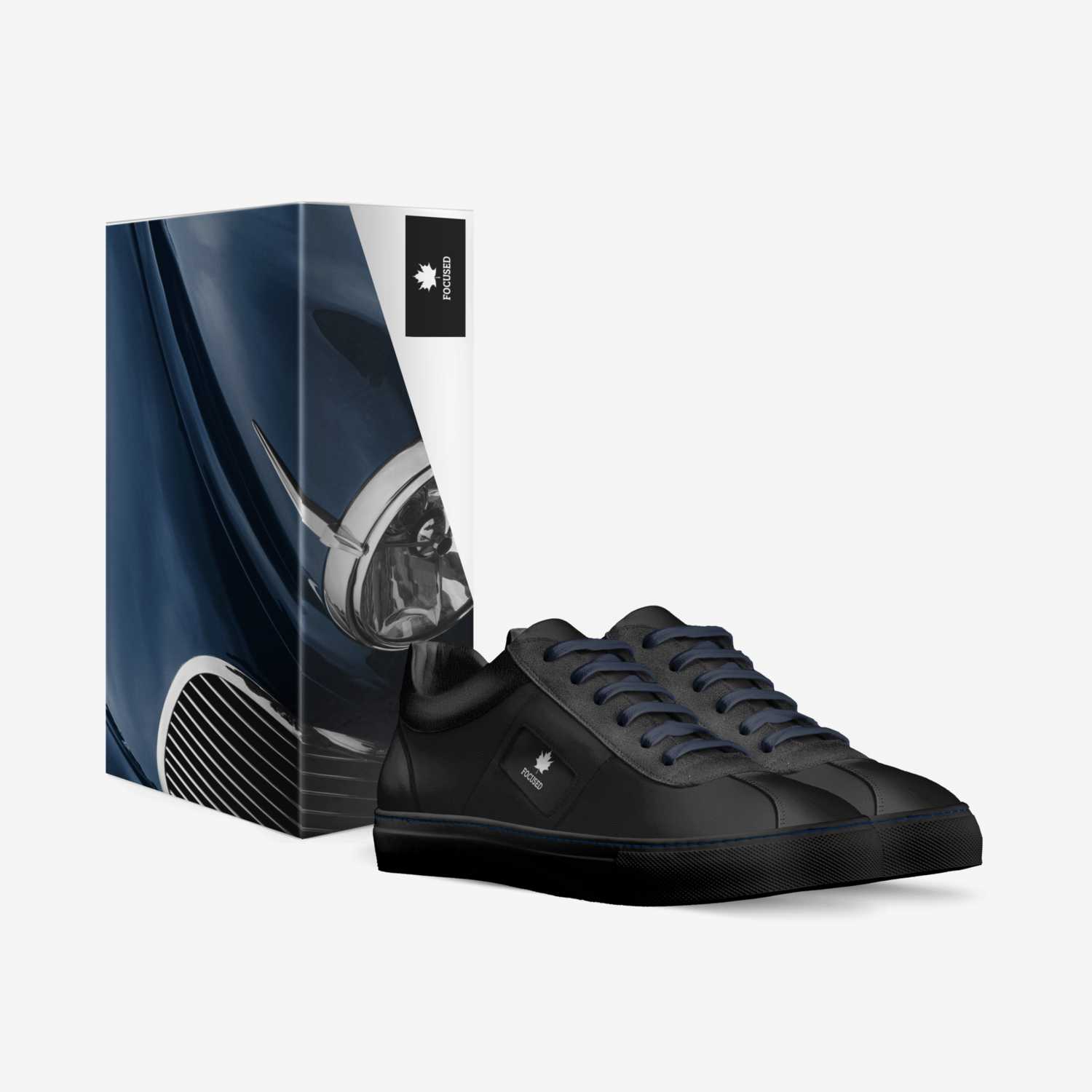 FOCUSED custom made in Italy shoes by Elijah Adams | Box view