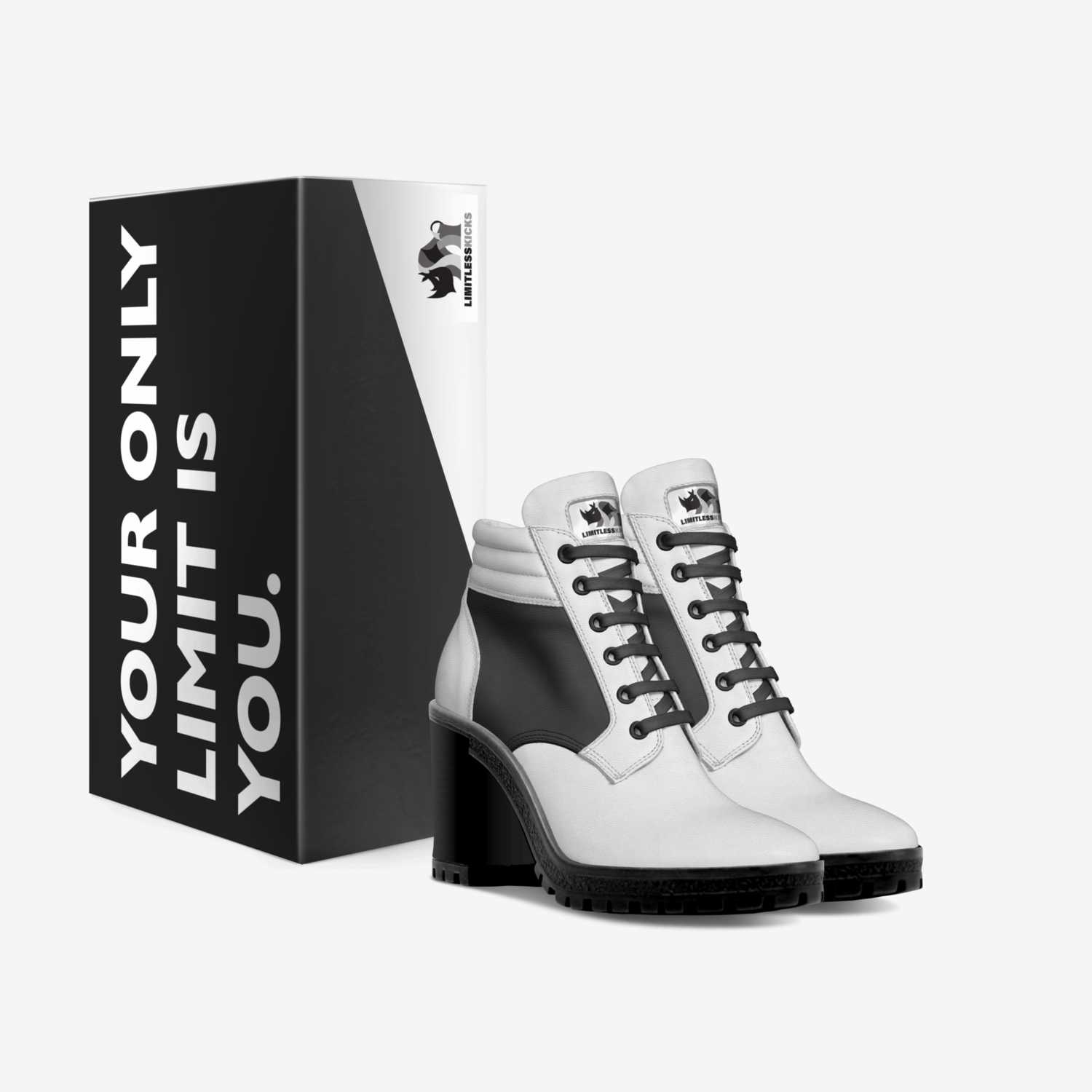 Limitless Ladies 2 custom made in Italy shoes by Limitless Kicks | Box view