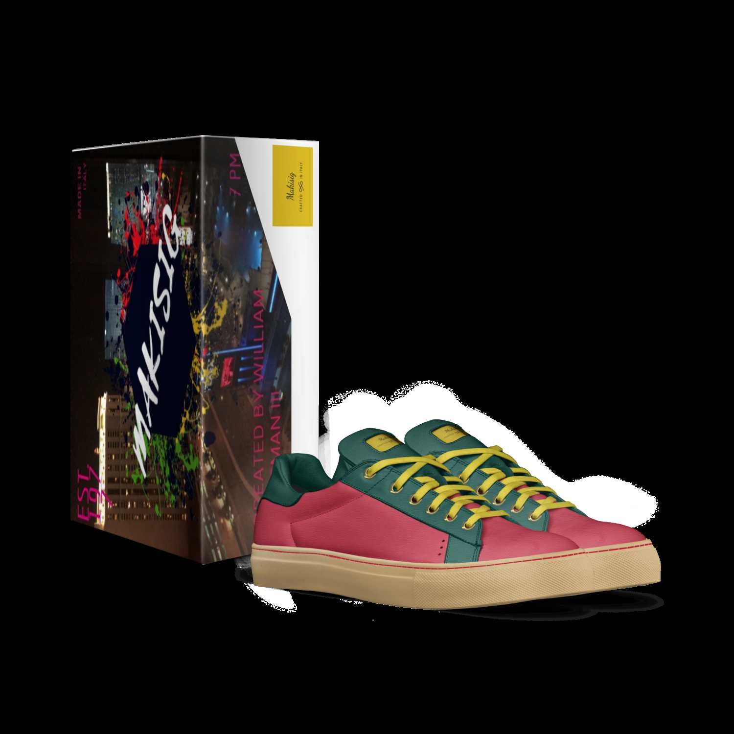 Makisig A Custom Shoe concept by William Coleman