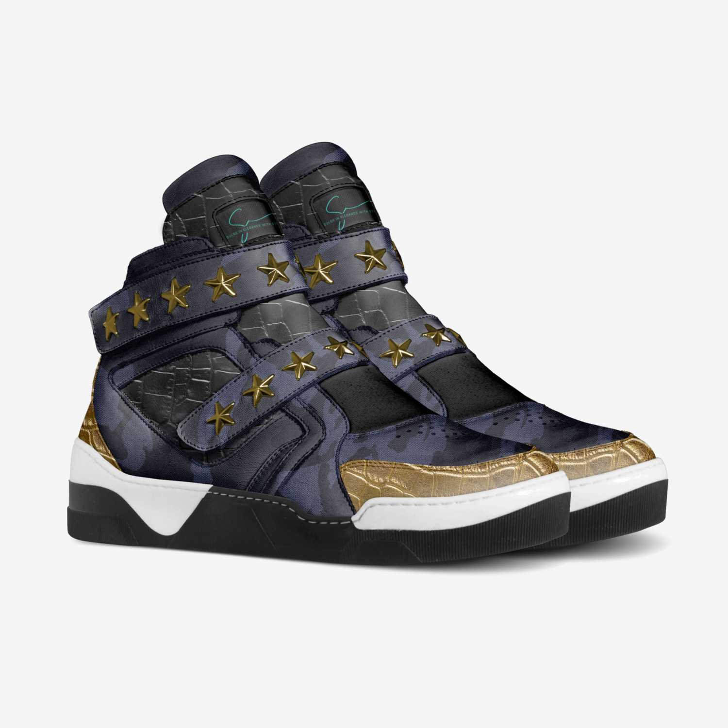 Emperor I custom made in Italy shoes by Stephoñe Braswell | Double view