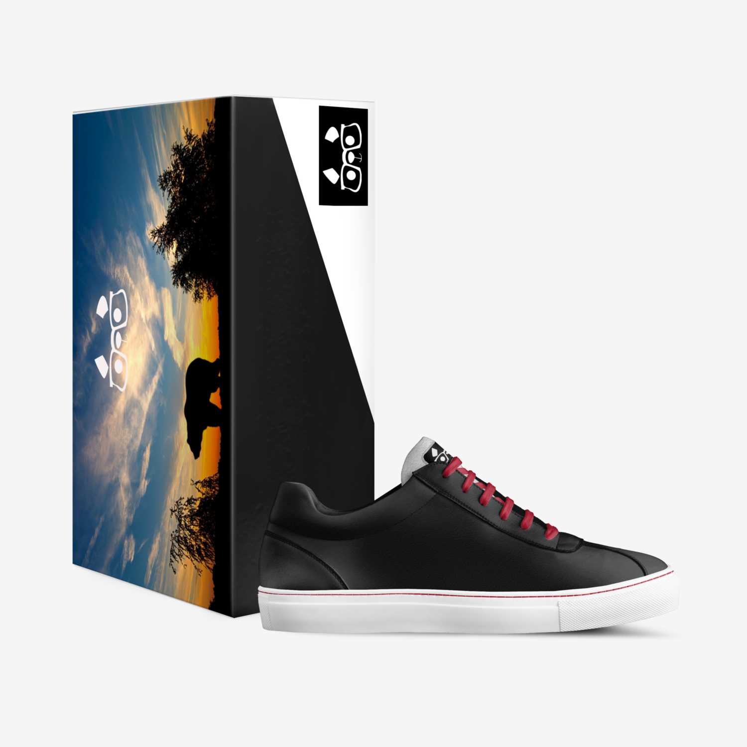 WISE PANDA custom made in Italy shoes by Agency Aliveshoes | Box view