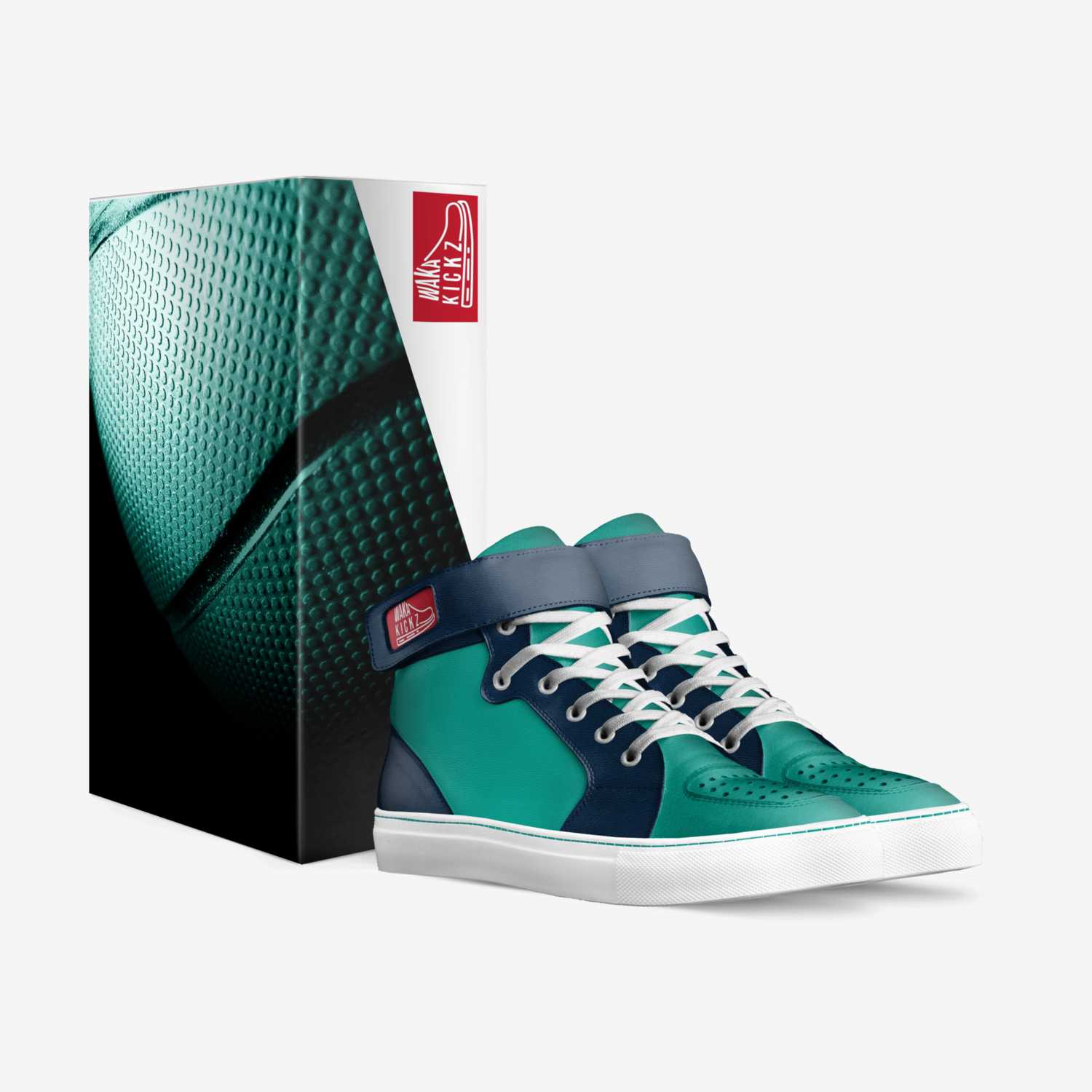 WakaKickz custom made in Italy shoes by Tunde Olanipekun | Box view