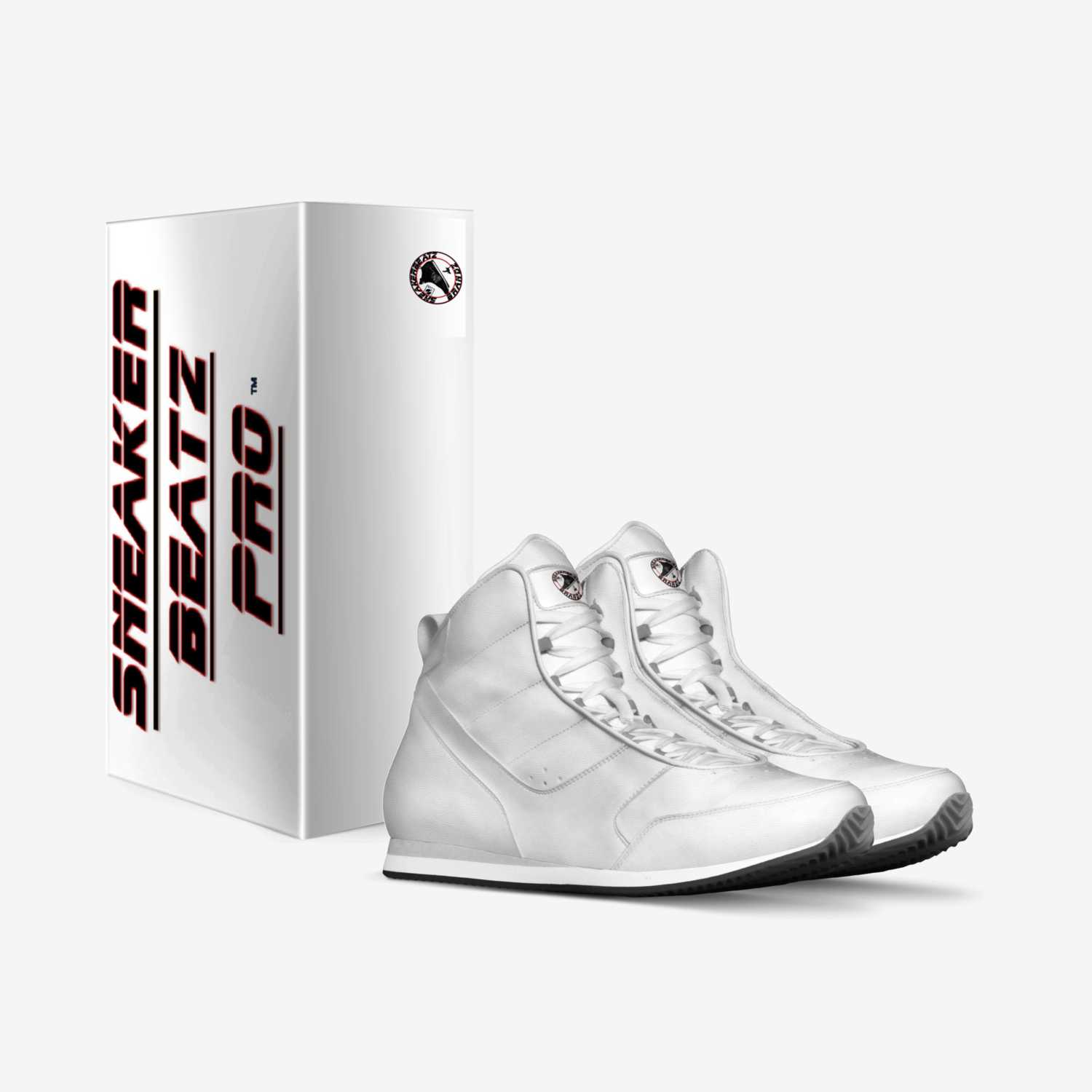 Quest White Outs custom made in Italy shoes by Jimmy Dorvil | Box view