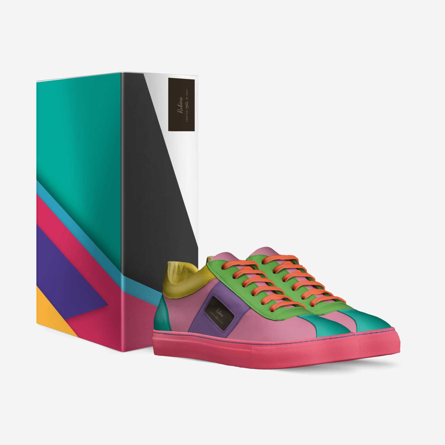 Rubina custom made in Italy shoes by Neshun Holmes | Box view