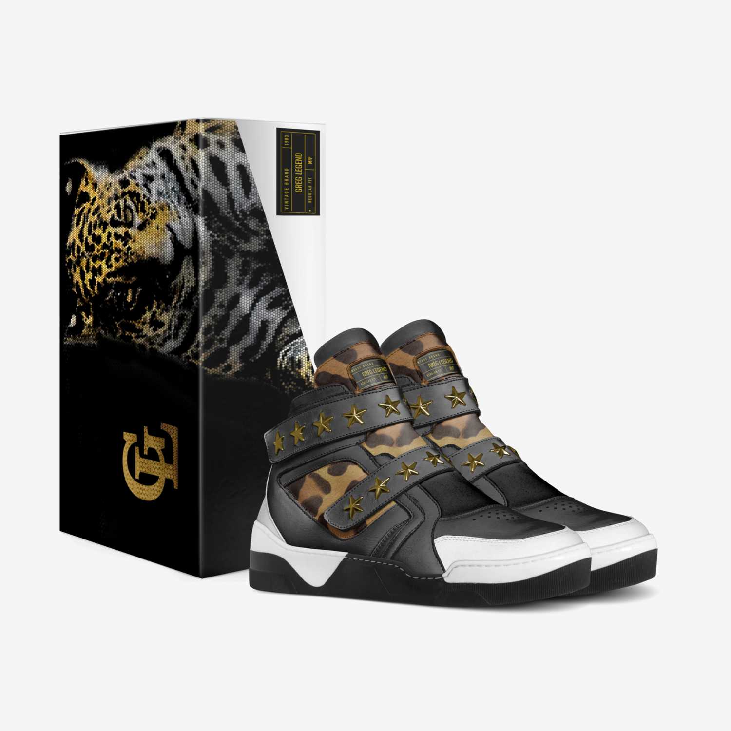 WARRIOR II custom made in Italy shoes by Gregory Decuir | Box view