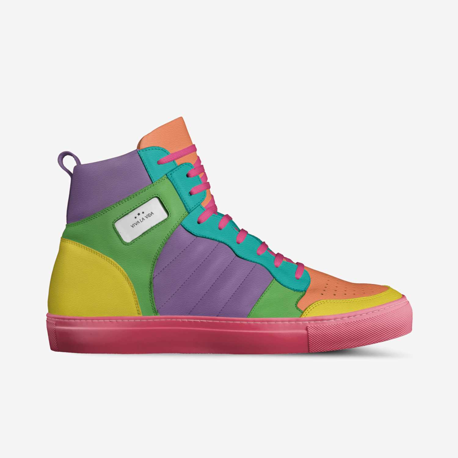  Viva la Vida  custom made in Italy shoes by Daveeda Cordero | Side view