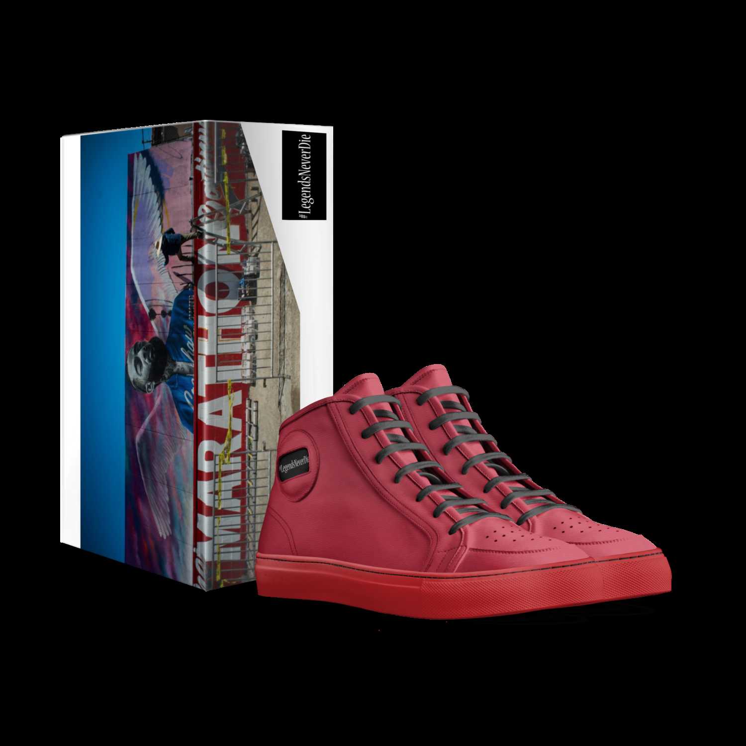 Custom nipsey hussle shoes top