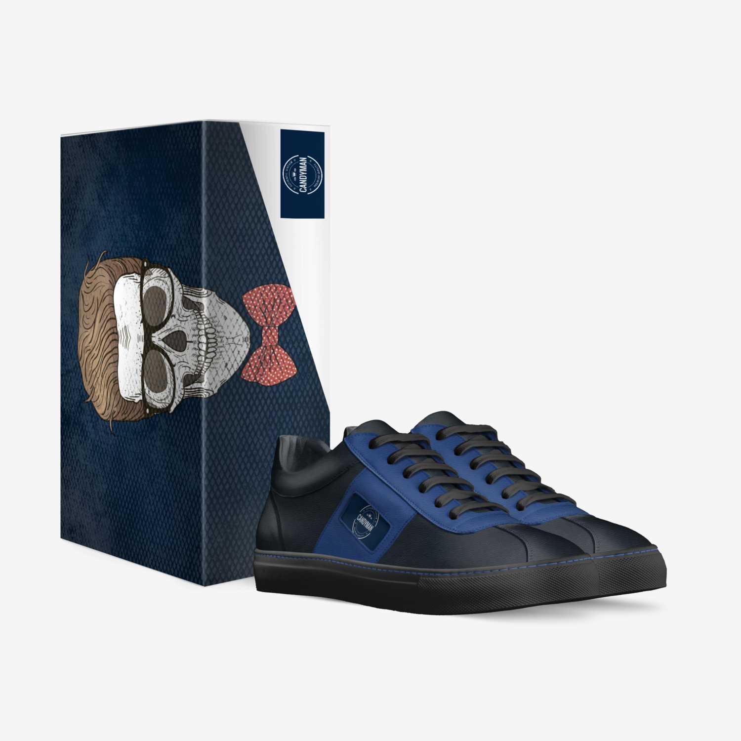 candyman custom made in Italy shoes by Randy Gann | Box view