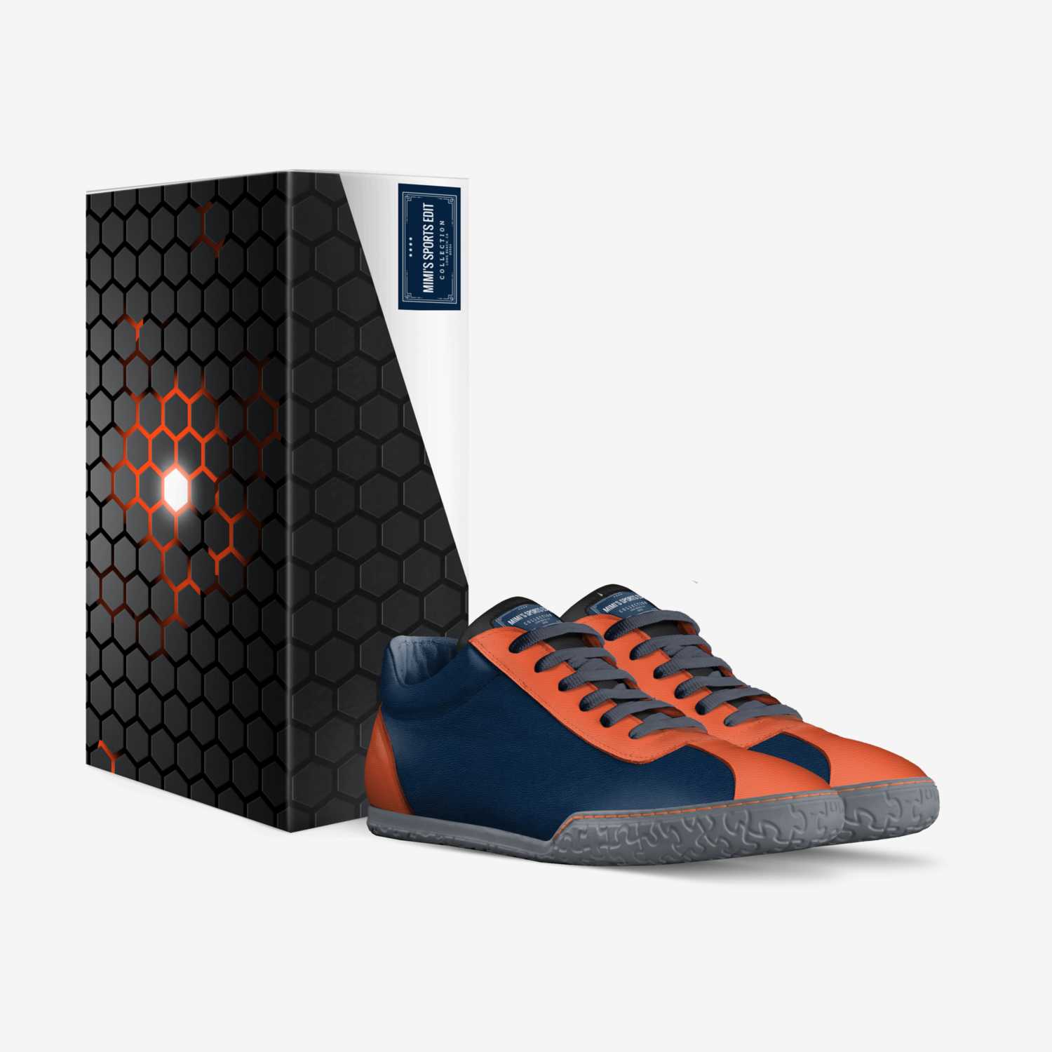 Mimi's Sports Edit custom made in Italy shoes by Cyleena Iverson | Box view