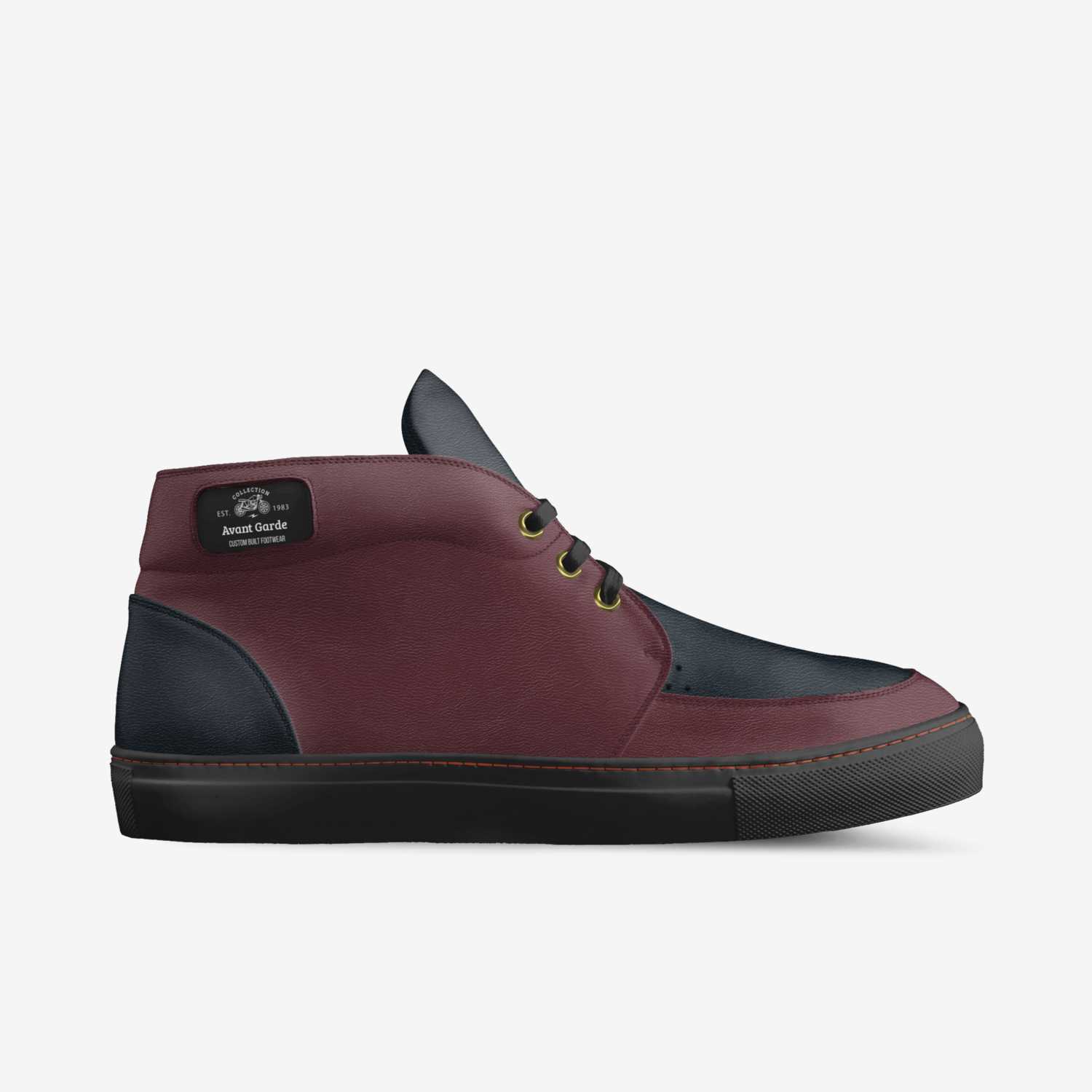 Avant Garde custom made in Italy shoes by Denise Dy-prieto | Side view