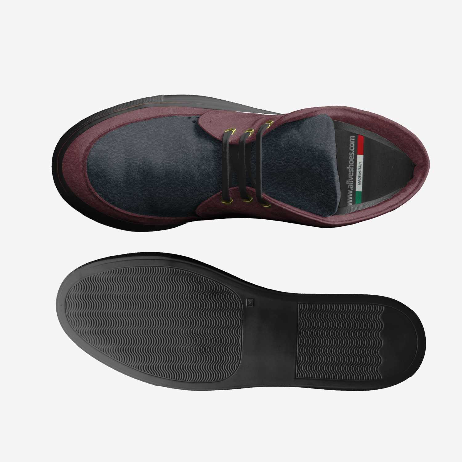 Avant Garde custom made in Italy shoes by Denise Dy-prieto | Top view